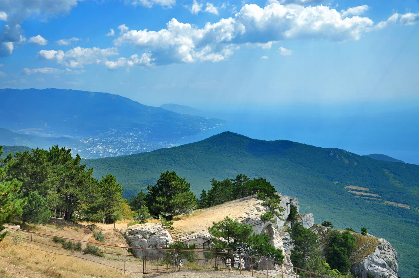 Alupka and The Ai-Petri Mountain - Crimea, Ukraine — Adventurous