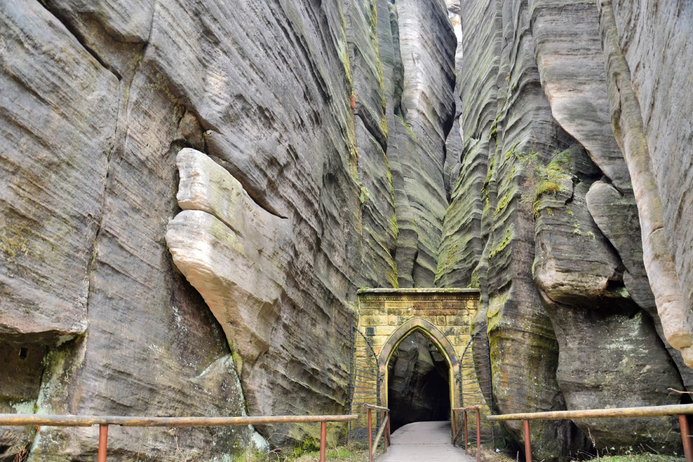 Adrspach-Teplice Rock Town in Czech Republic
