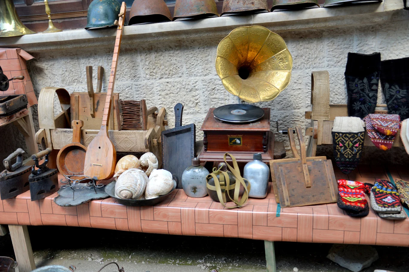 Antiques at the market