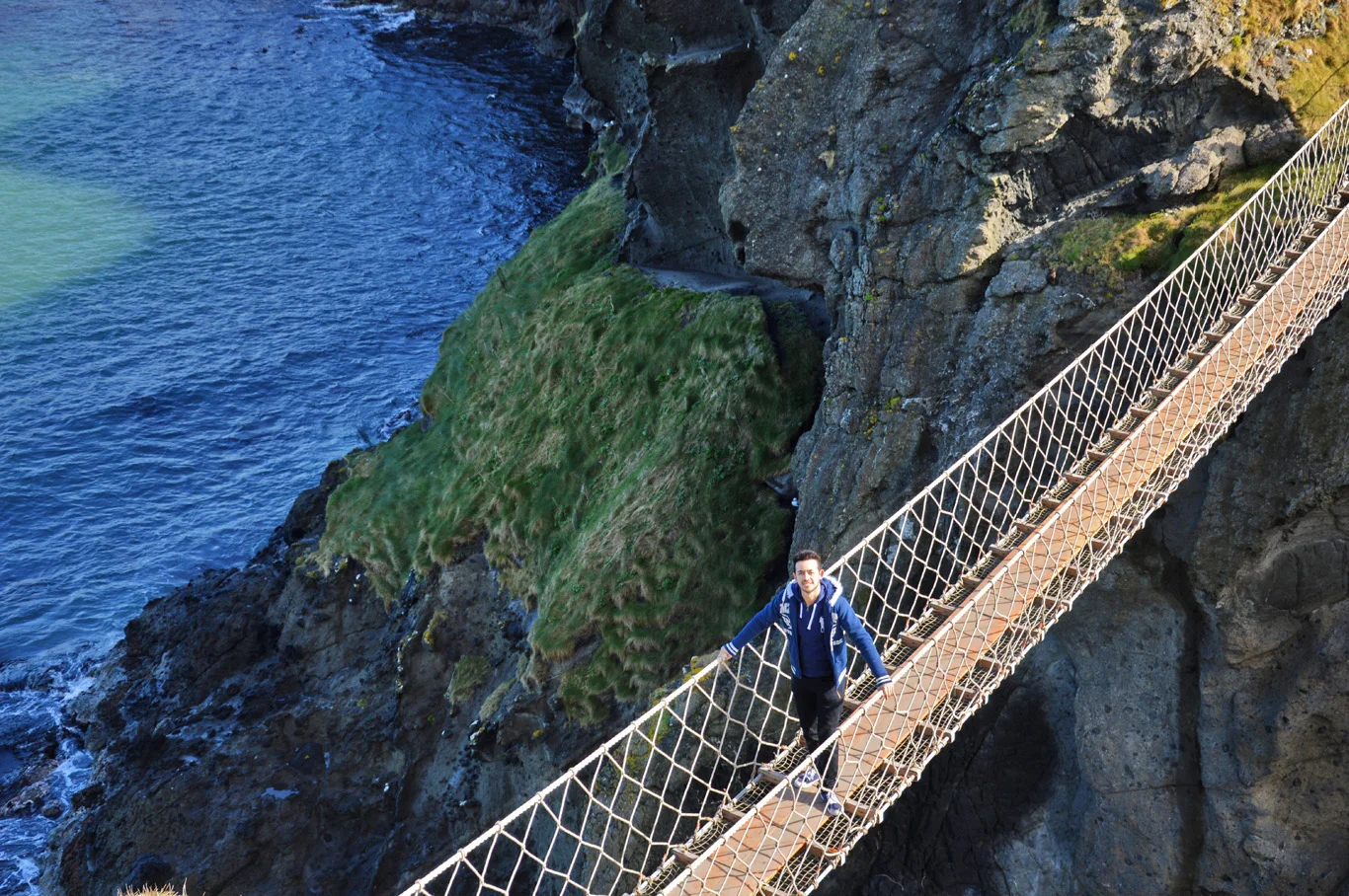Giant's Causeway and CarrickaRede Rope Bridge, Northern Ireland
