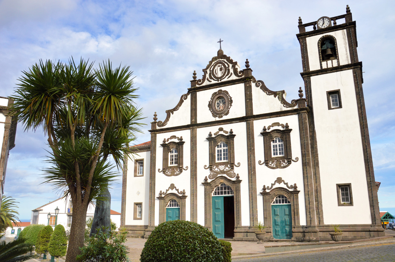   Church in Nordeste, Azores    more info  