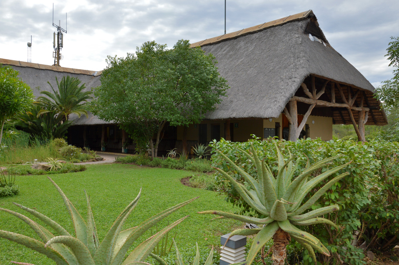 The tourist center