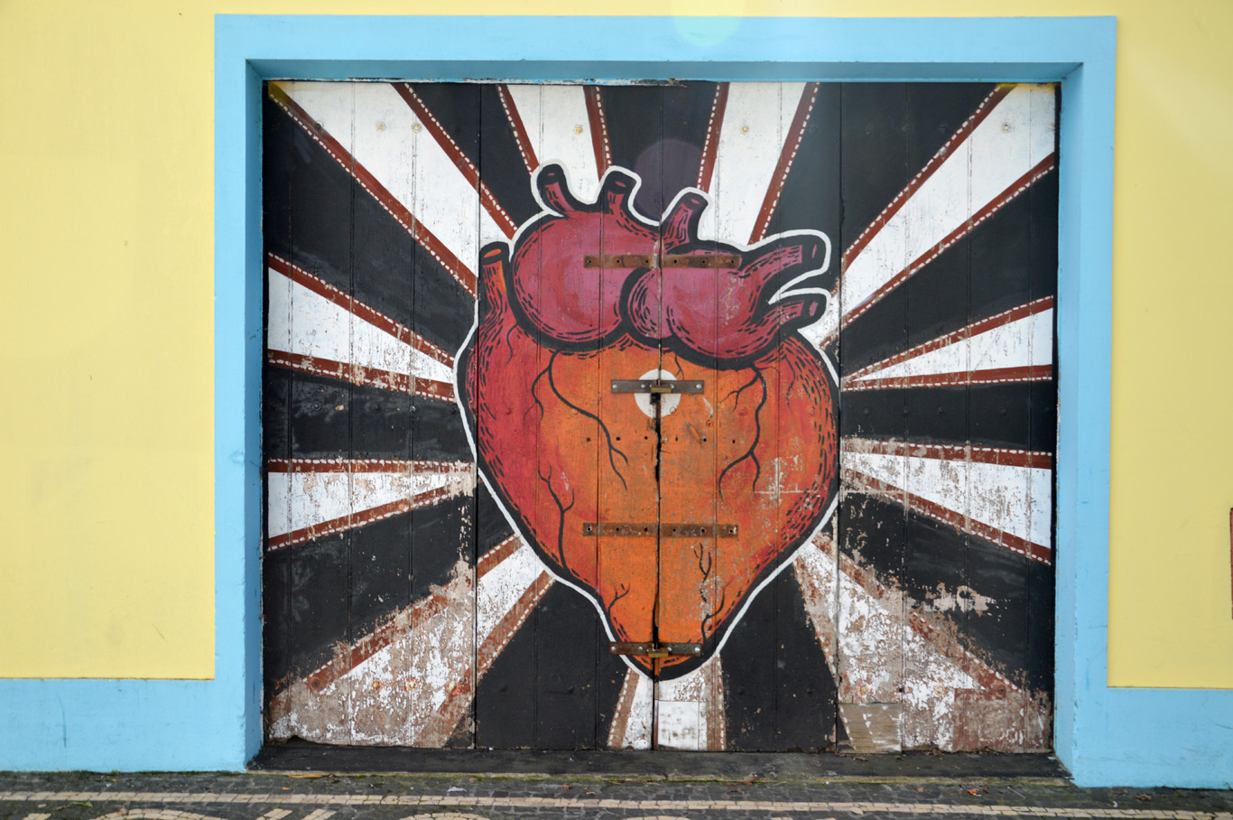 A graffiti in Ponta Delgada
