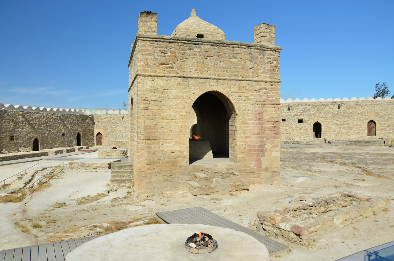   Ateshgah  Zaroastrian Temple     more info   