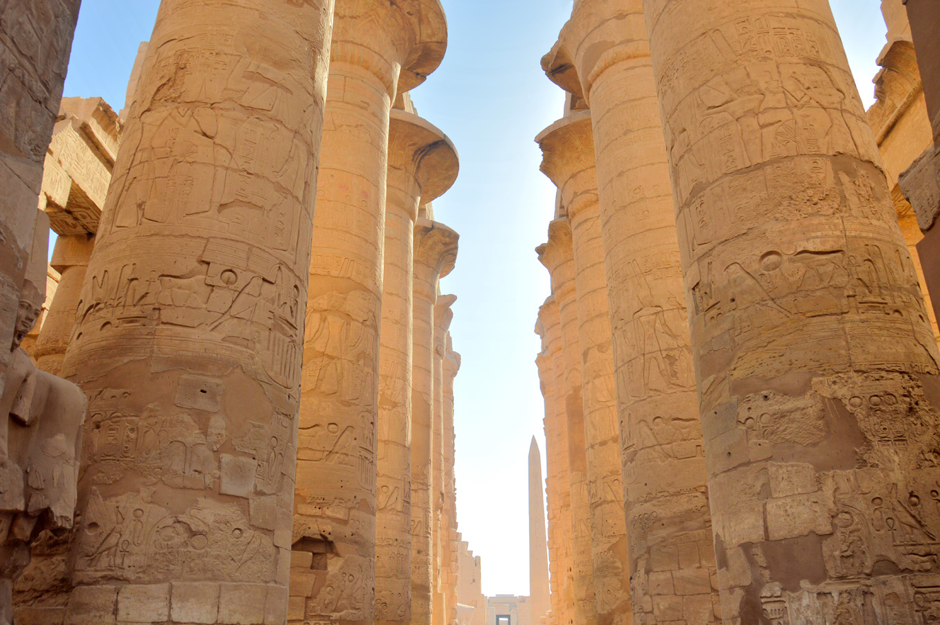   Columns of Karnak Temple     more info   