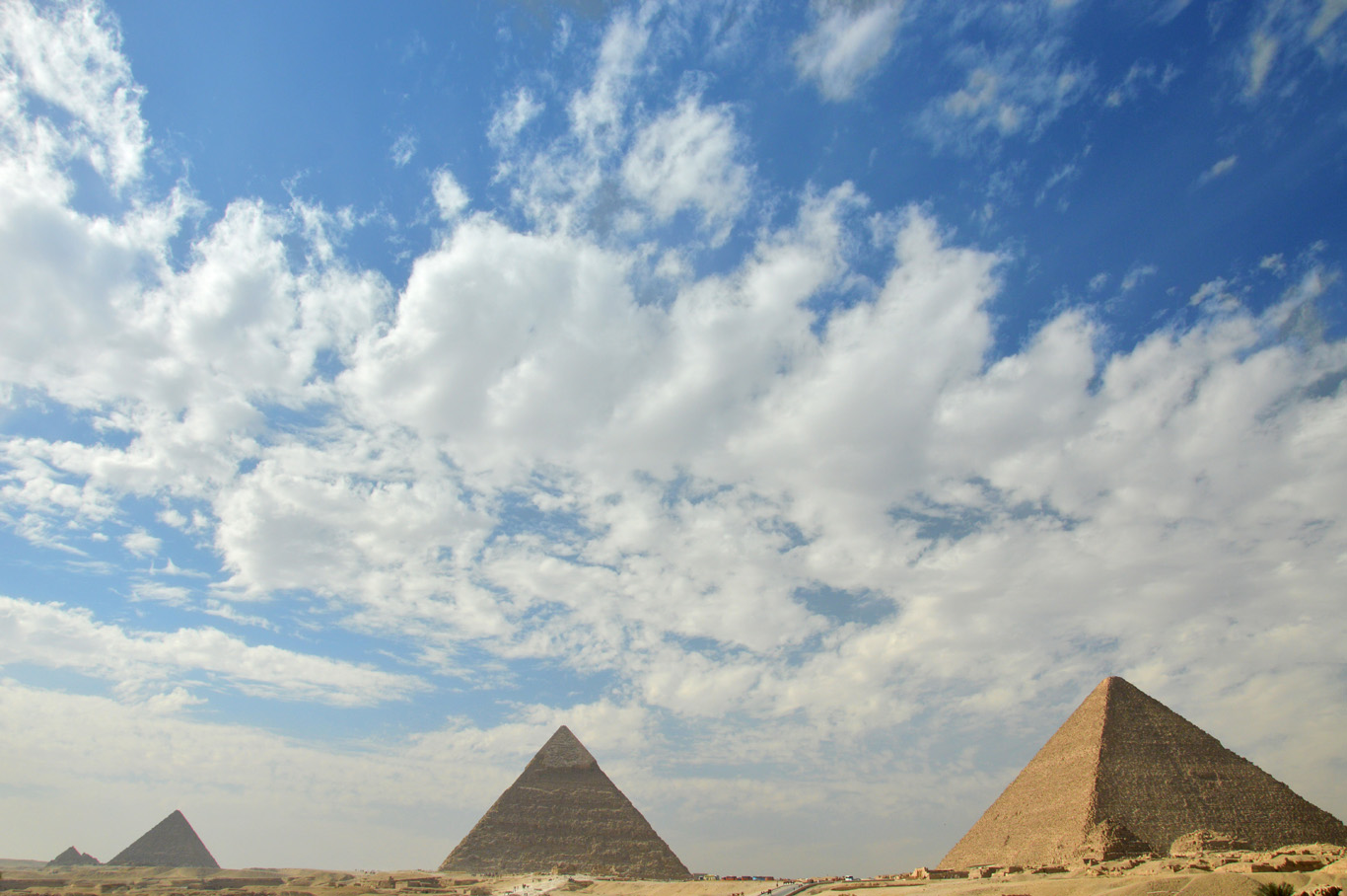   Pyramids in Giza     more info   