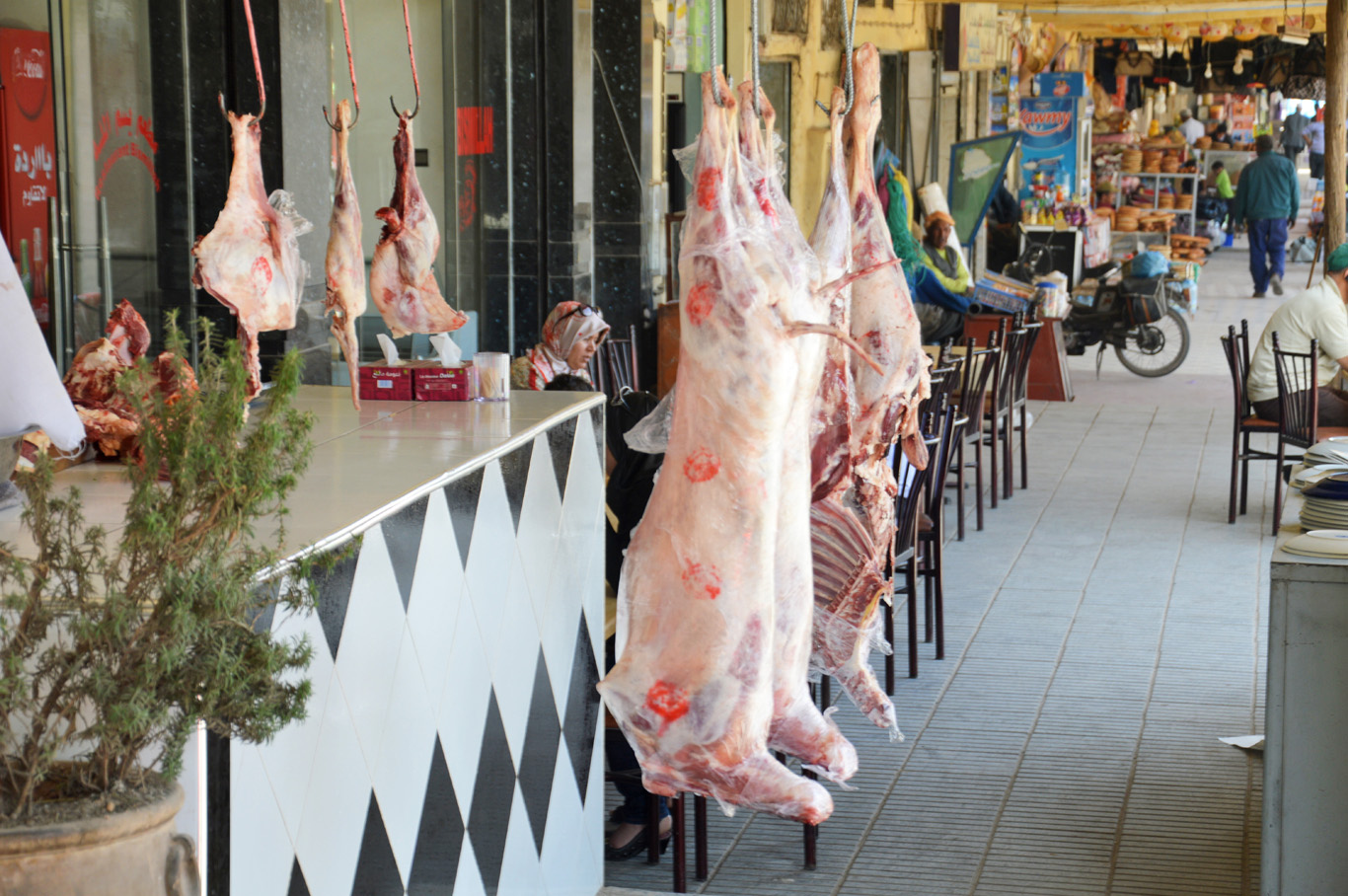 Meat stand