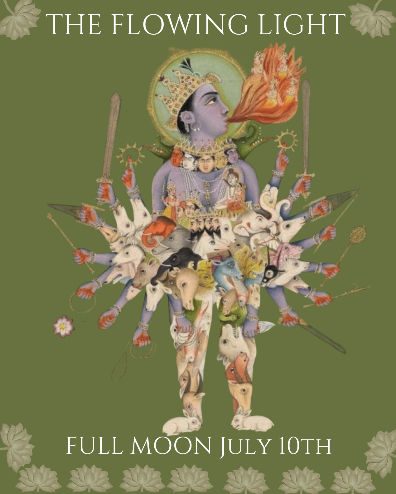 The Flowing Light: Sagittarius Full Moon of July 10th 