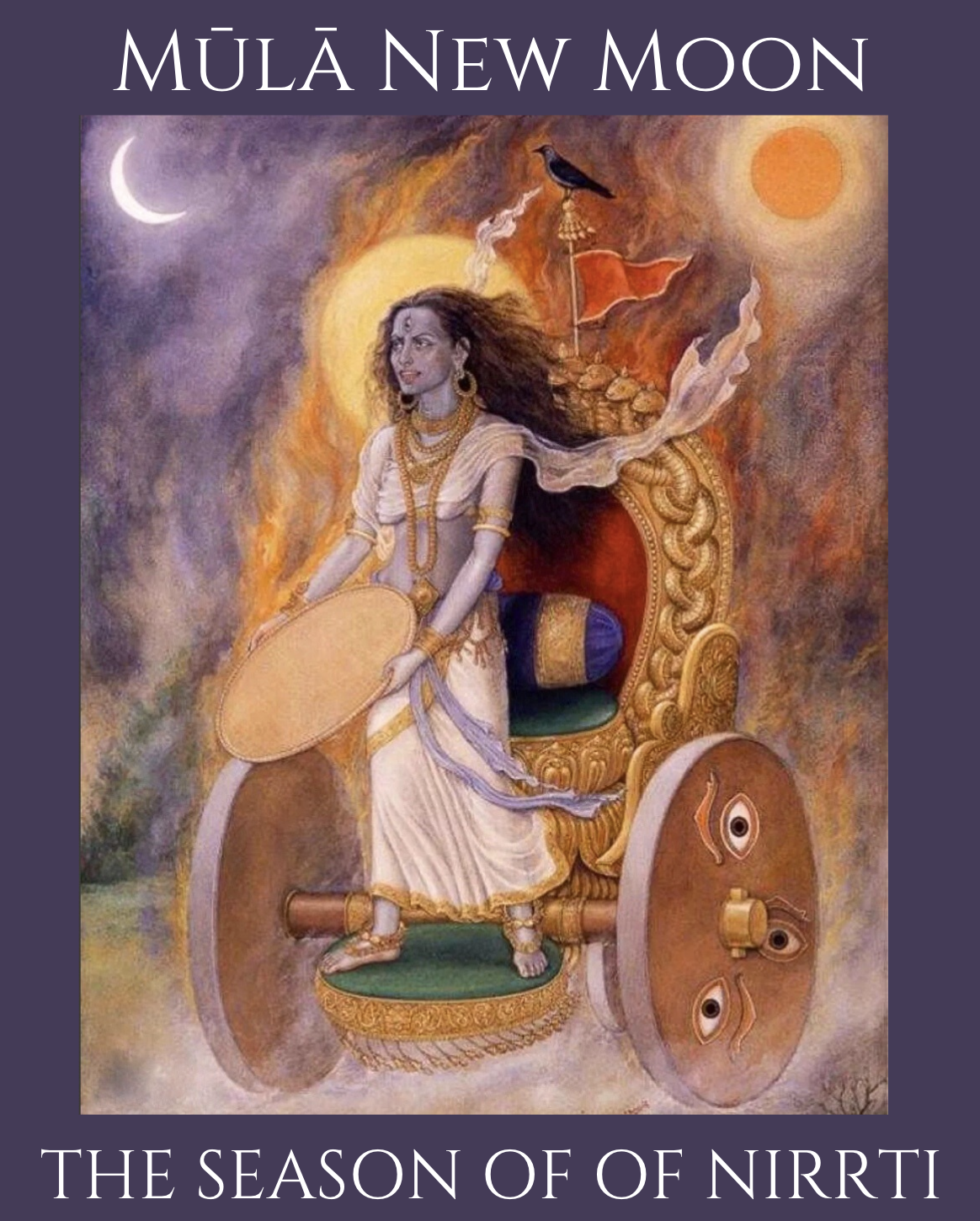 The Mūlā New Moon: Nirṛti,  and the Power of Quiet Collapse