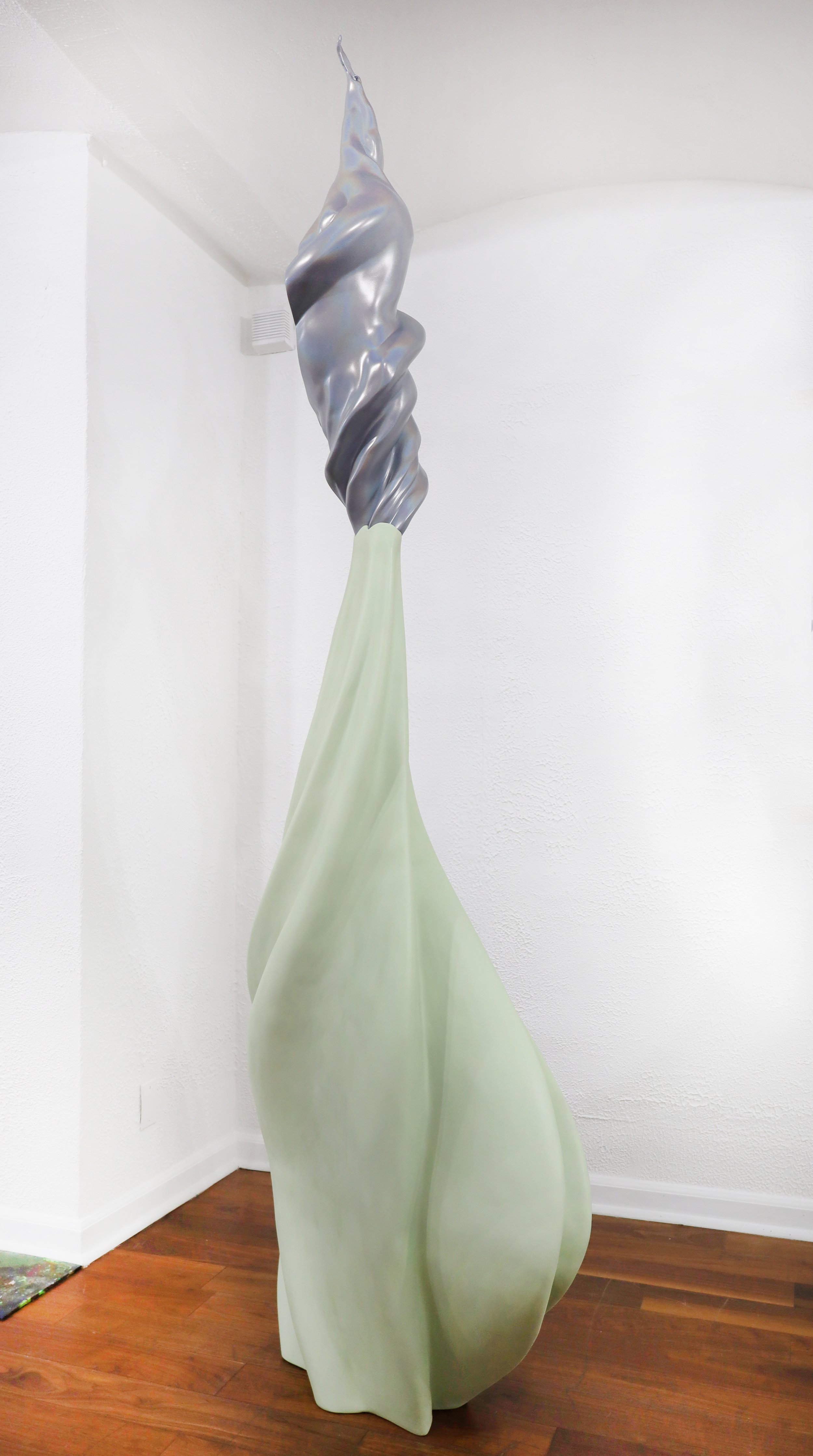  Gracelee Lawrence,  Just A Little Fever,  2022, 3D printed PLA plastic, 96 x 40 x 22 inches 