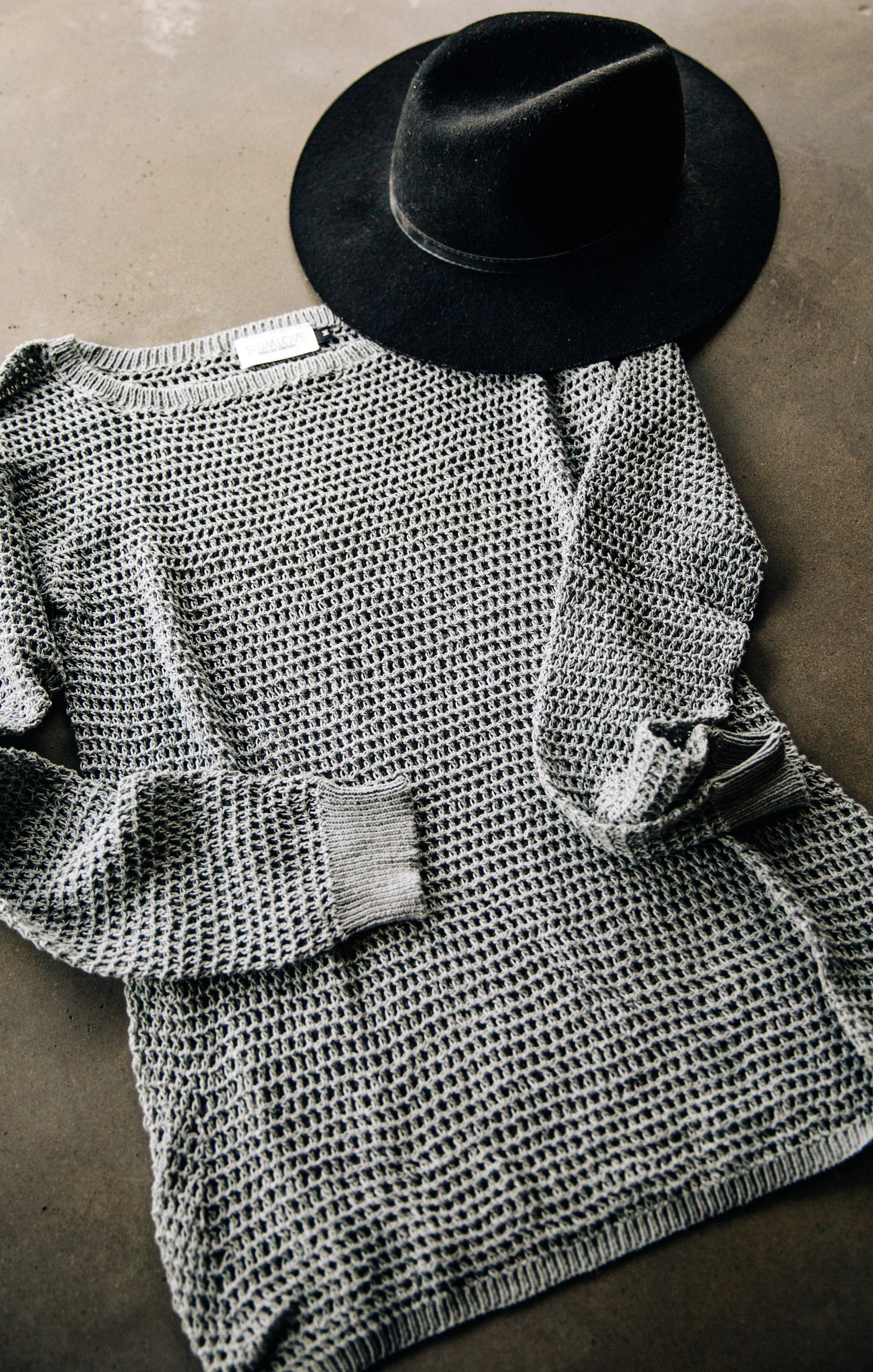 The Ava Sweater- you can buy this here in our shop and support livable wages for women in Kenya!