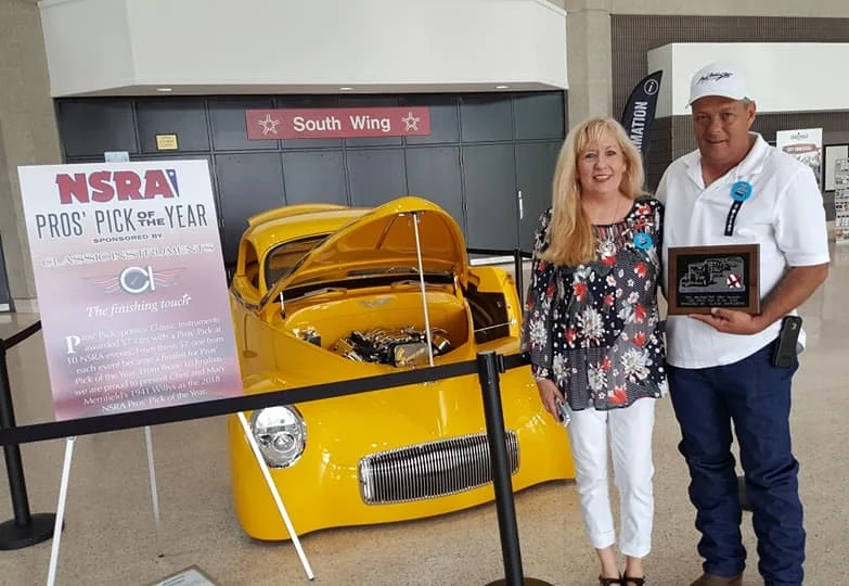 Chris accepted the award with his wife, Mary. They celebrated their 30 year anniversary just weeks after receiving the award.