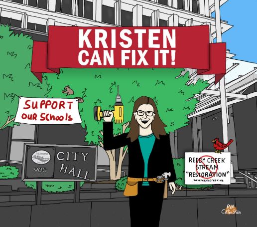 RVA Coffee Stain's Kristen Larson artwork. 