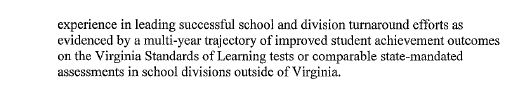 Petersburg City MOU language regarding Local Schools Board responsibilities during Superintendent vacancy. 