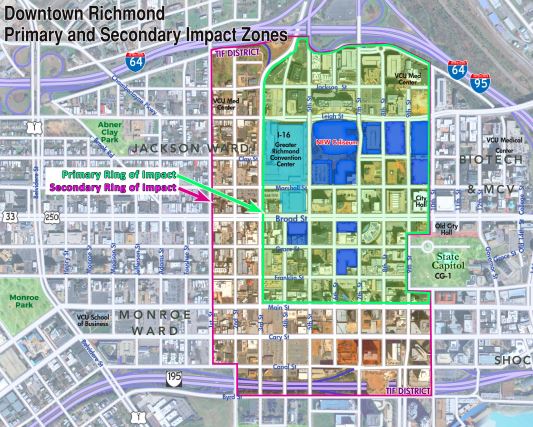 TIF District (Primary and Secondary Impact)- Hunden Strategic Partners Analysis