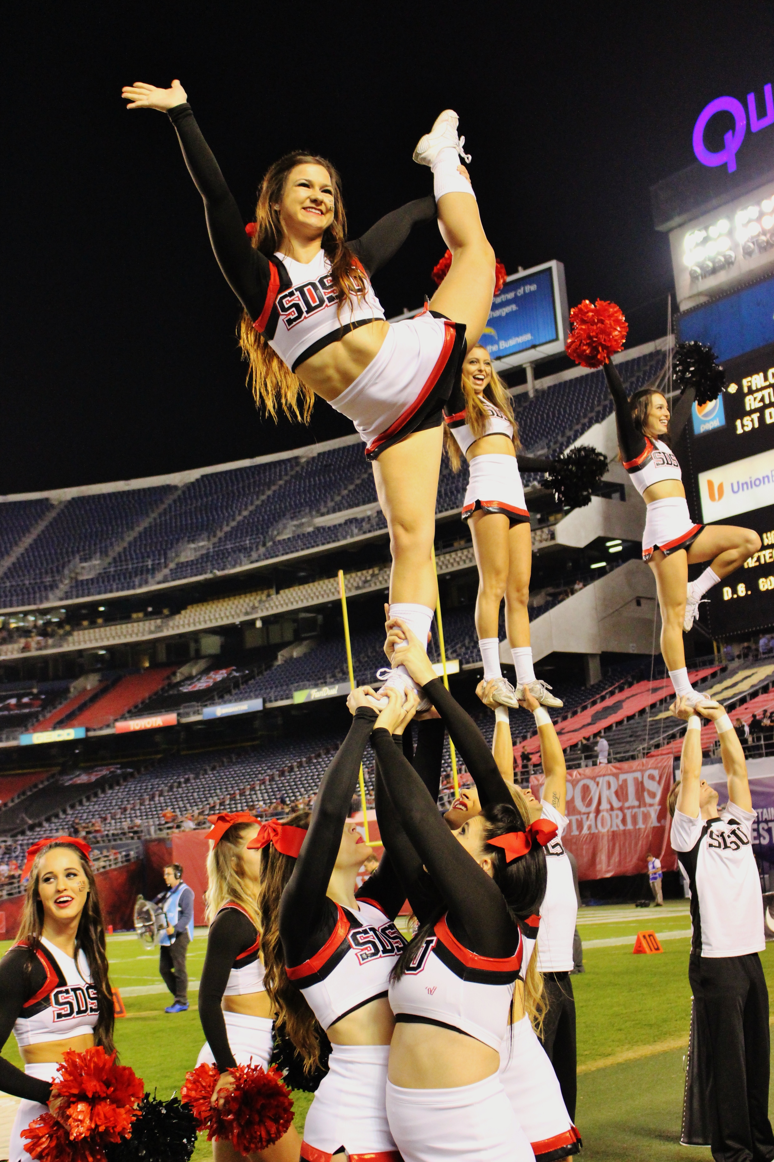 sdsu football, petco & mom's 60th 261.JPG