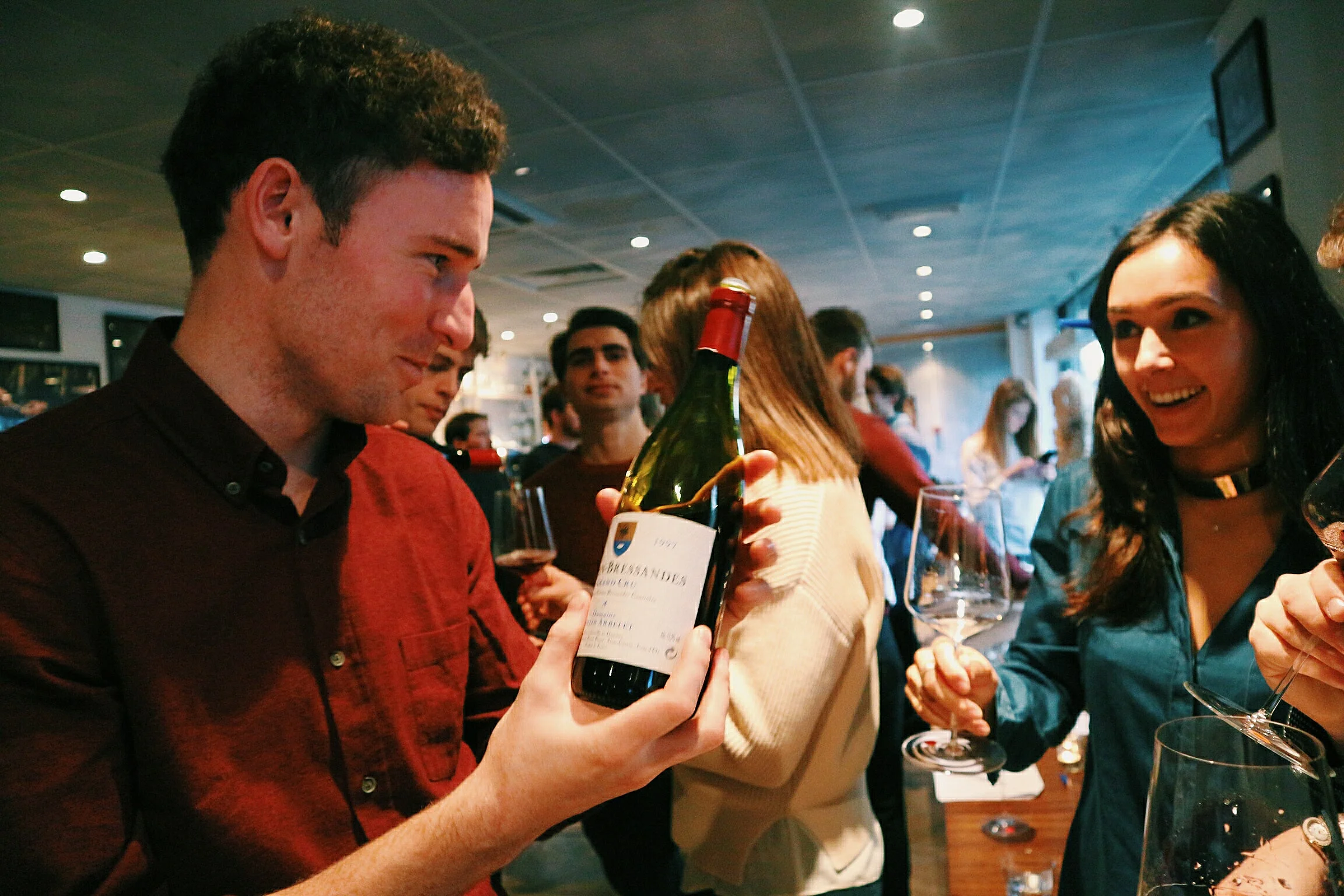  The joy of 20 year old Grand Cru Burgundy...