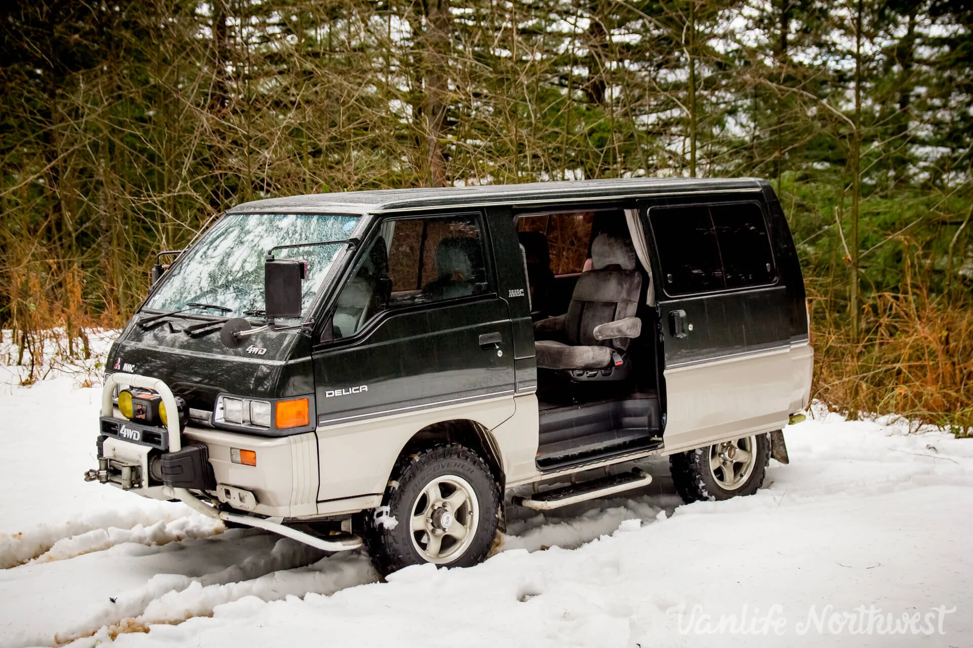 87 Mitsubishi Van 1987 MITSUBISHI Delica L300 4wd Van — Vanlife Northwest