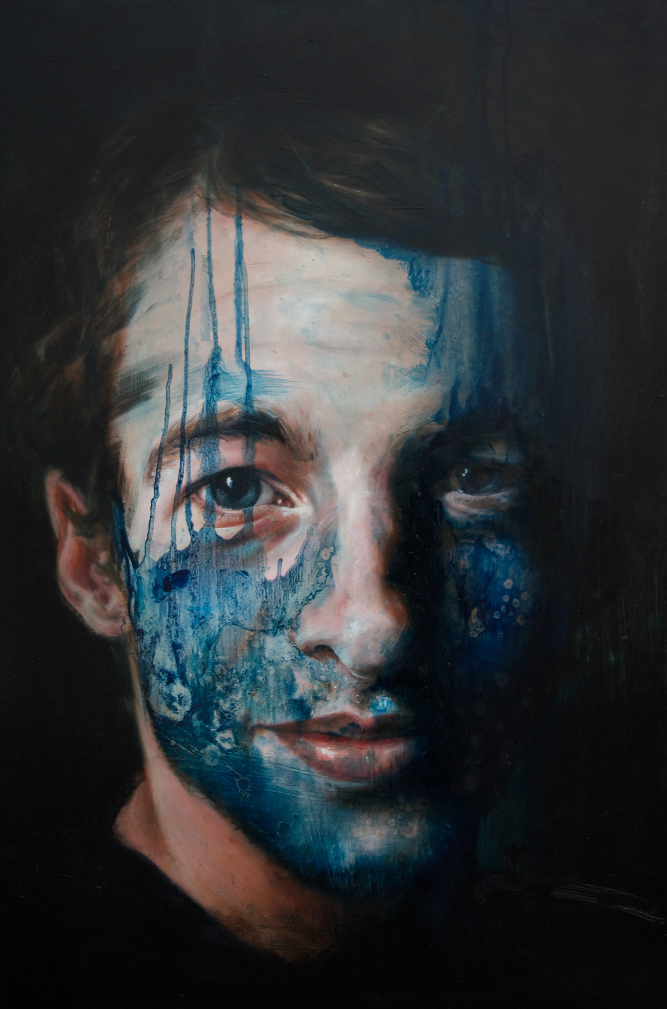 Unnamed. 62x92cm, Oil on Board