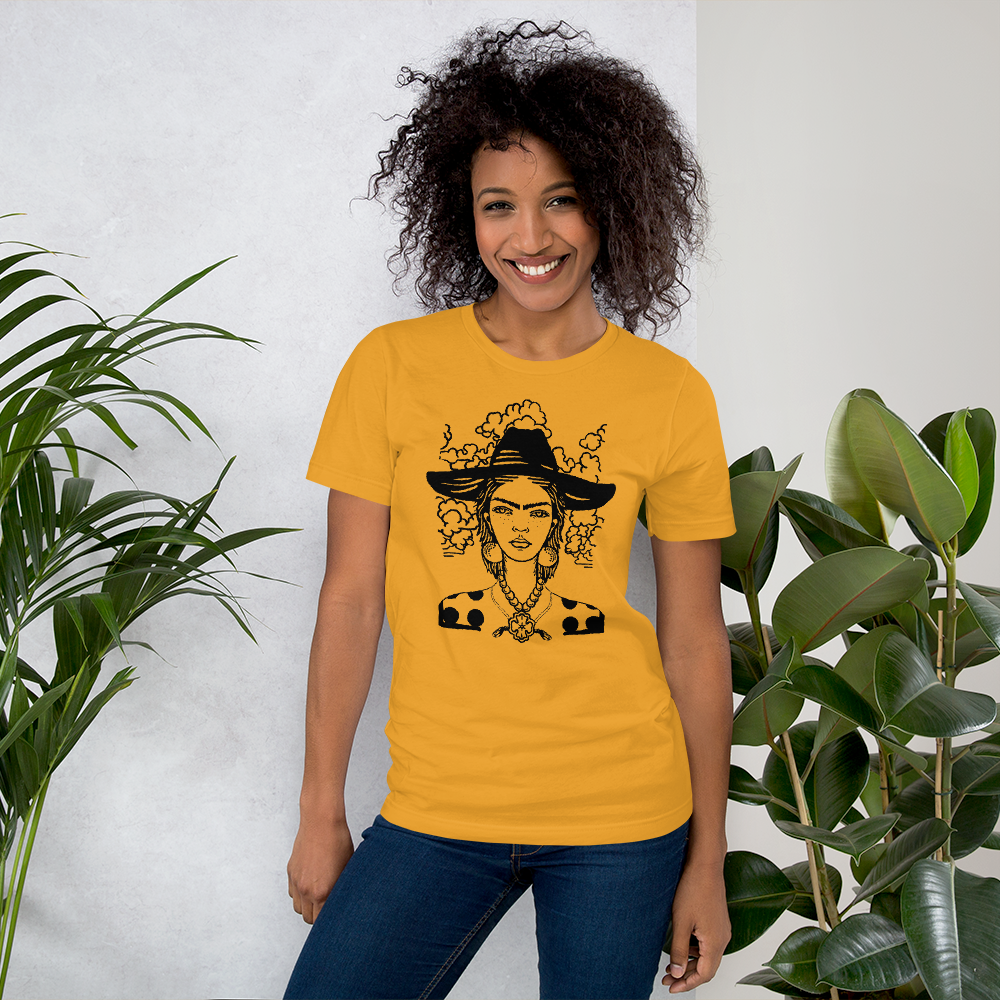 unisex-staple-t-shirt-mustard-front-642516a9325ef.png
