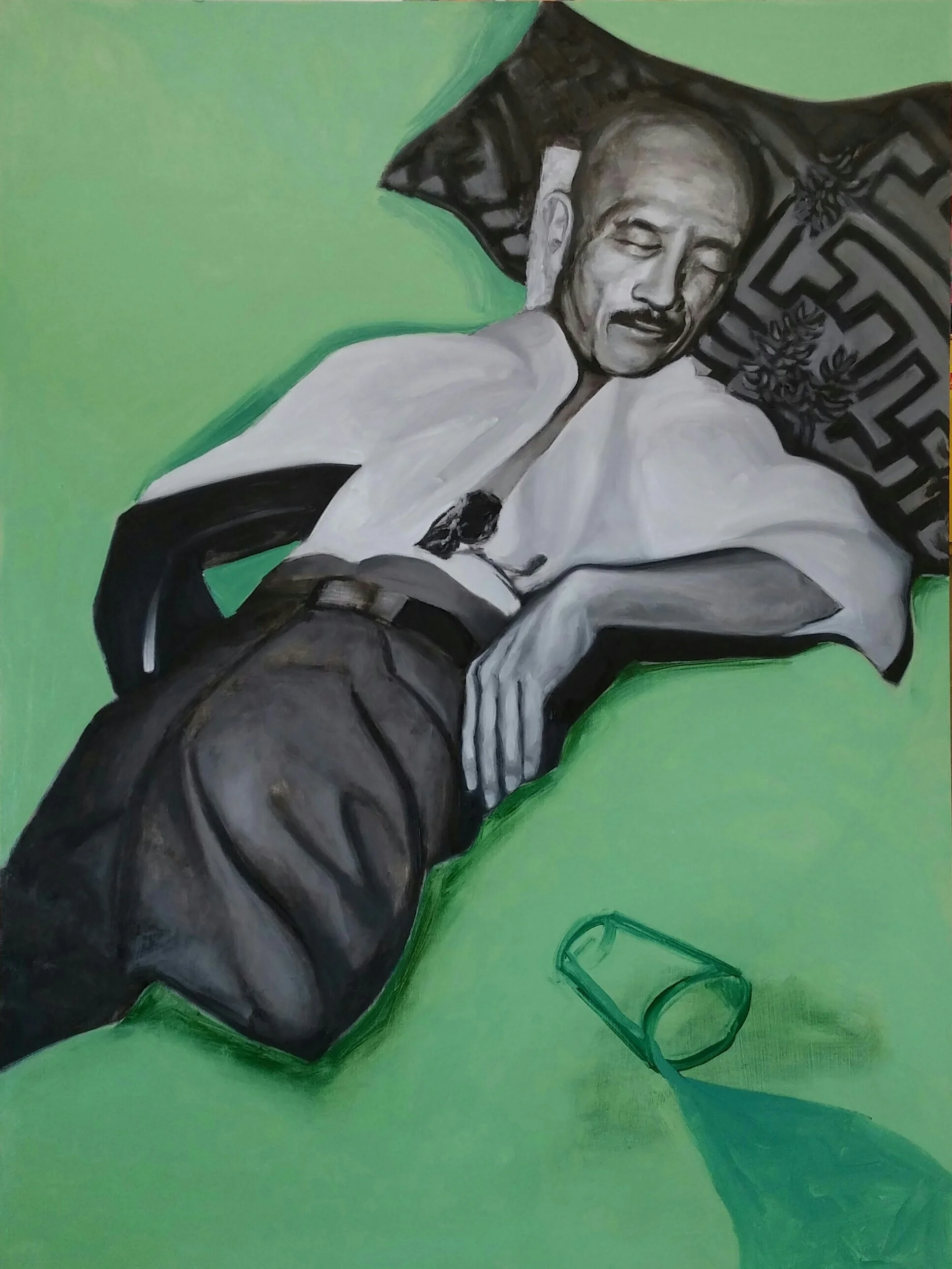  Tojo Spills a Cup of Water, 2016 