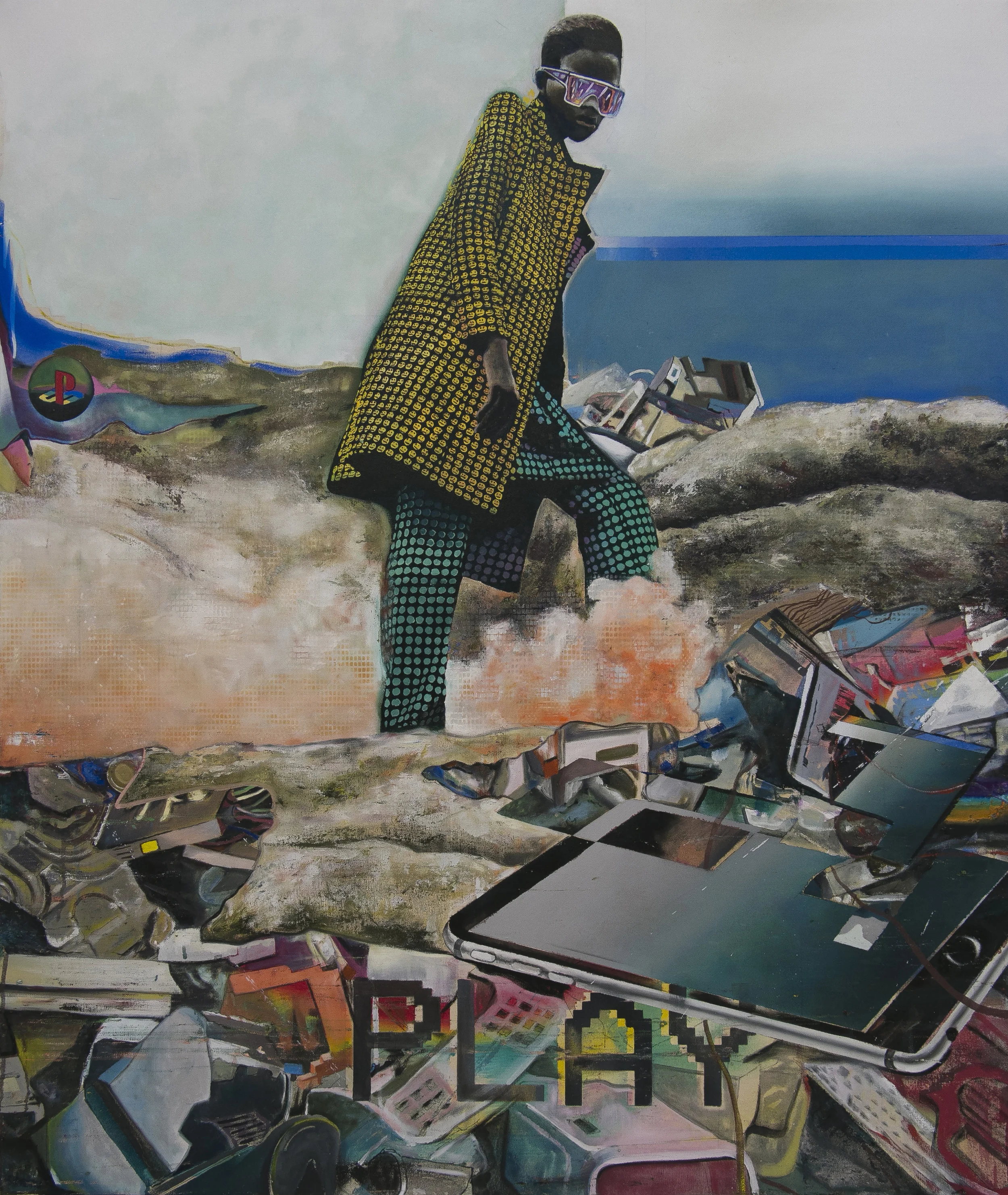 Sam Creasey Play, 2017 Oil on canvas 100 x 120 cm