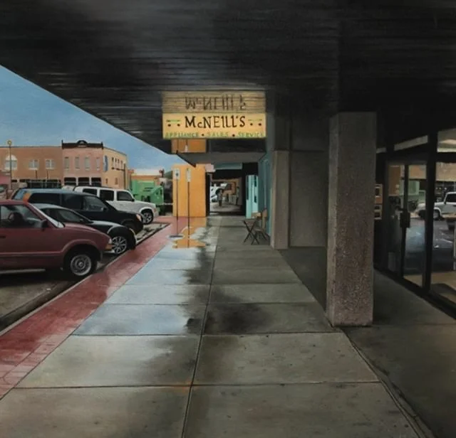 We were fortunate enough to show this work by James Zamora in our May pop-up exhibition. Based in Denton, TX, James exhibits nationally with five galleries and has appeared in New American Paintings West #114 and #126, and Volume 5. ⁠
⁠
#foa #paintin