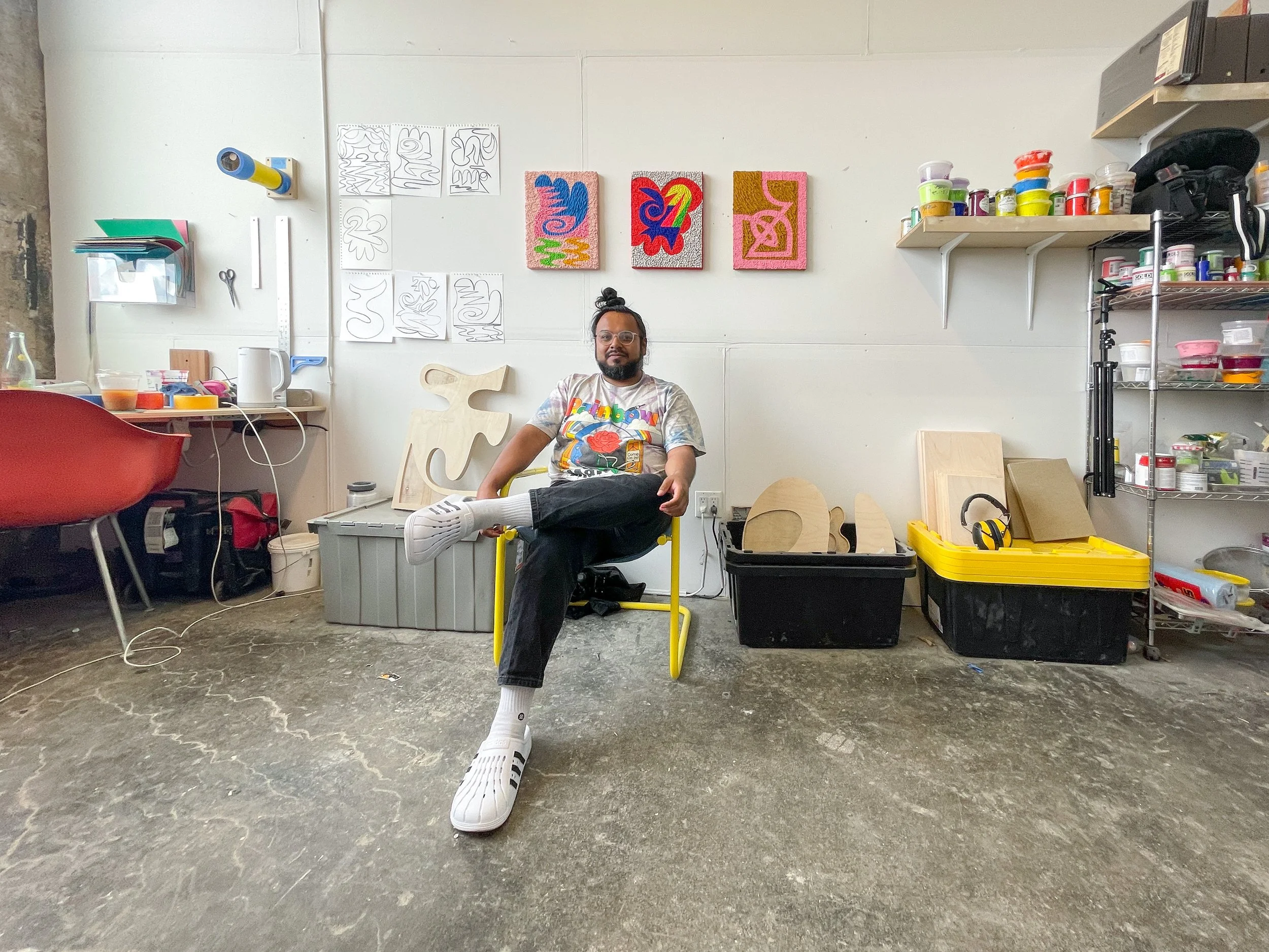 Carlos Rosales-Silva: Studio Visit