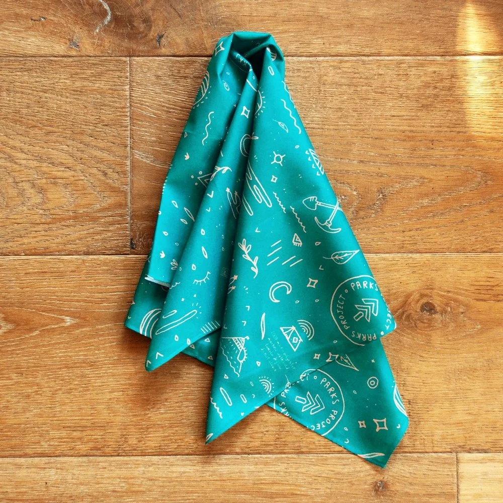 Parks Project, bandana illustration