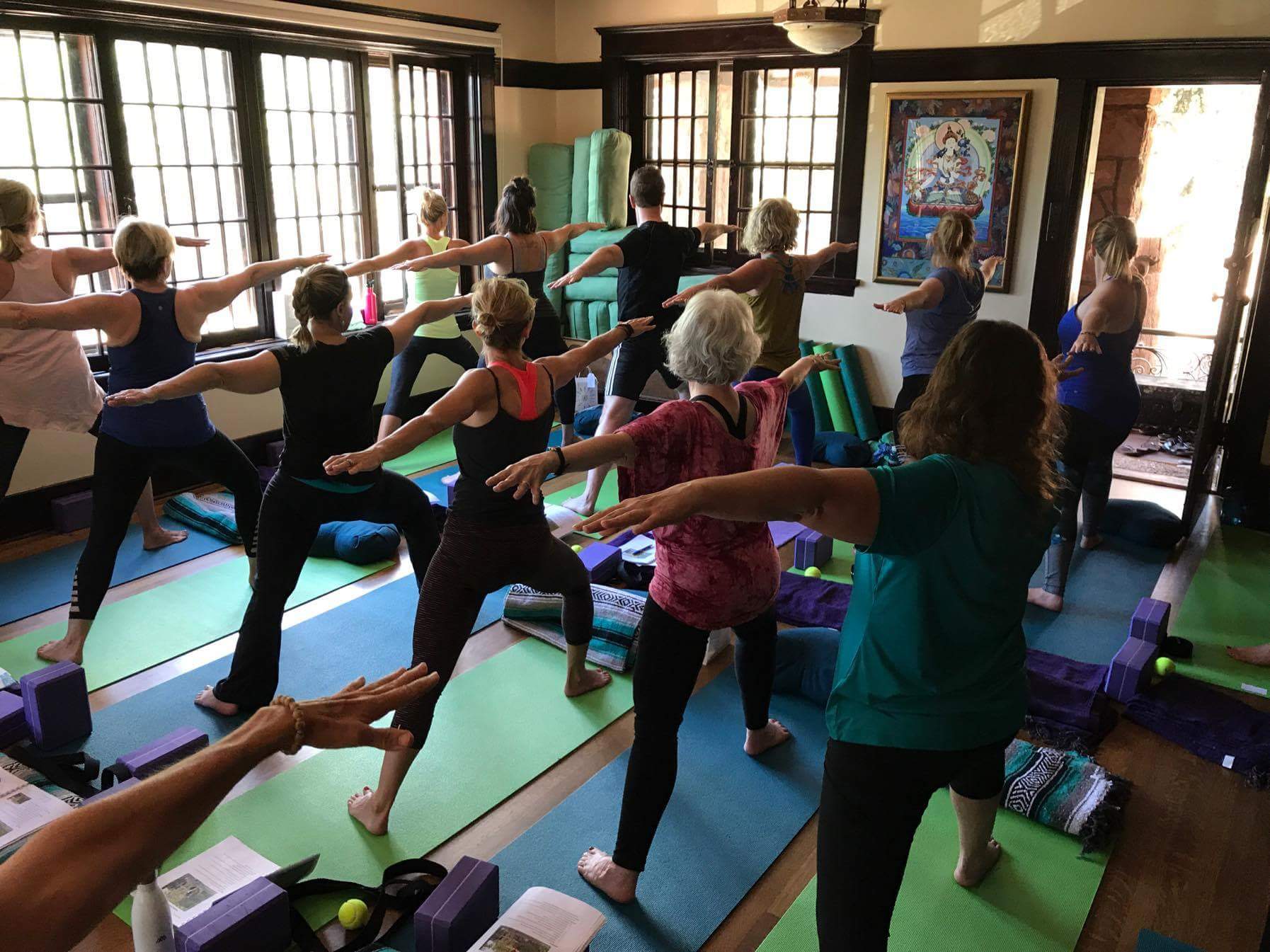 Yoga Warriors!