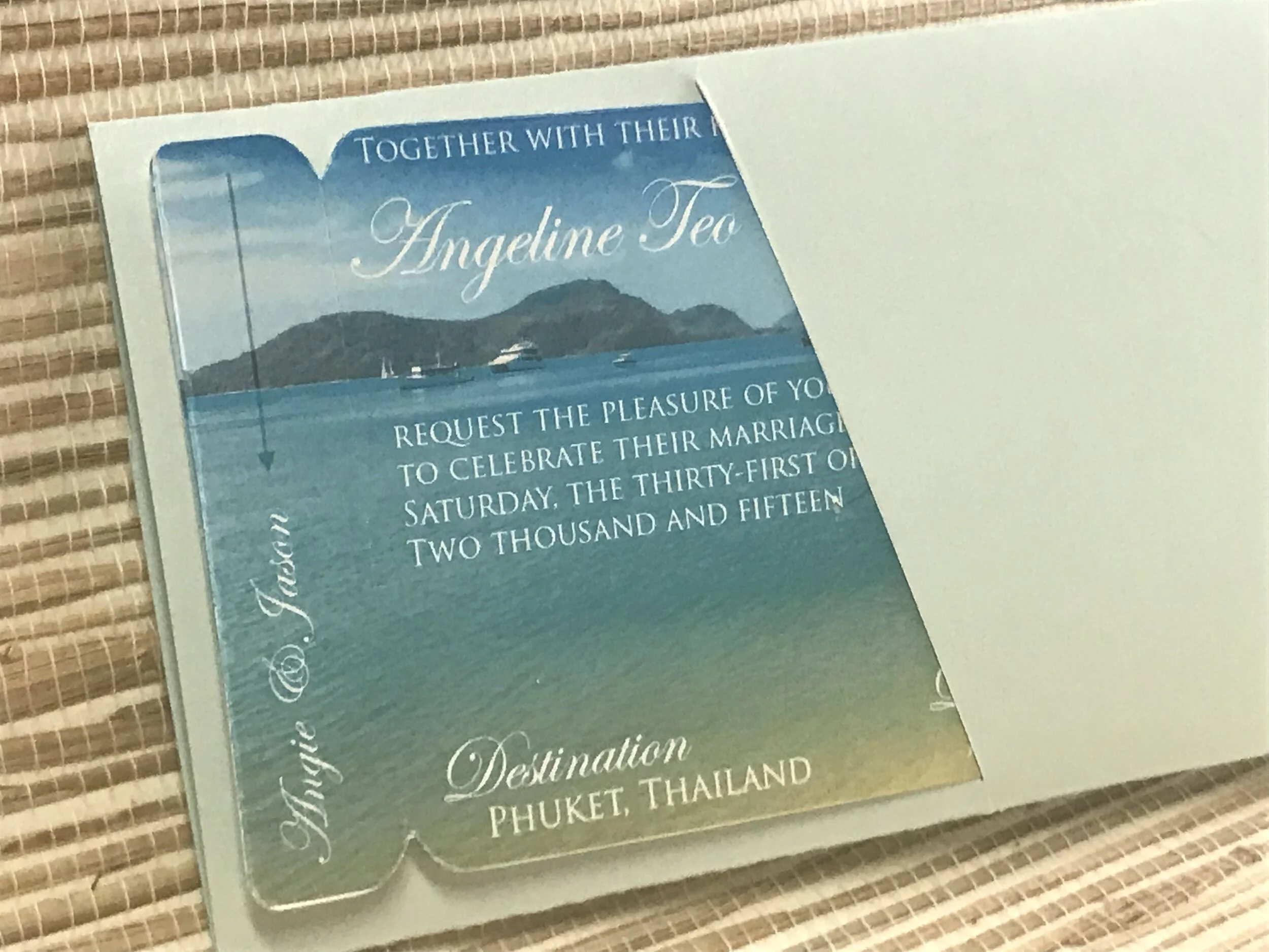 Thailand Boarding Pass