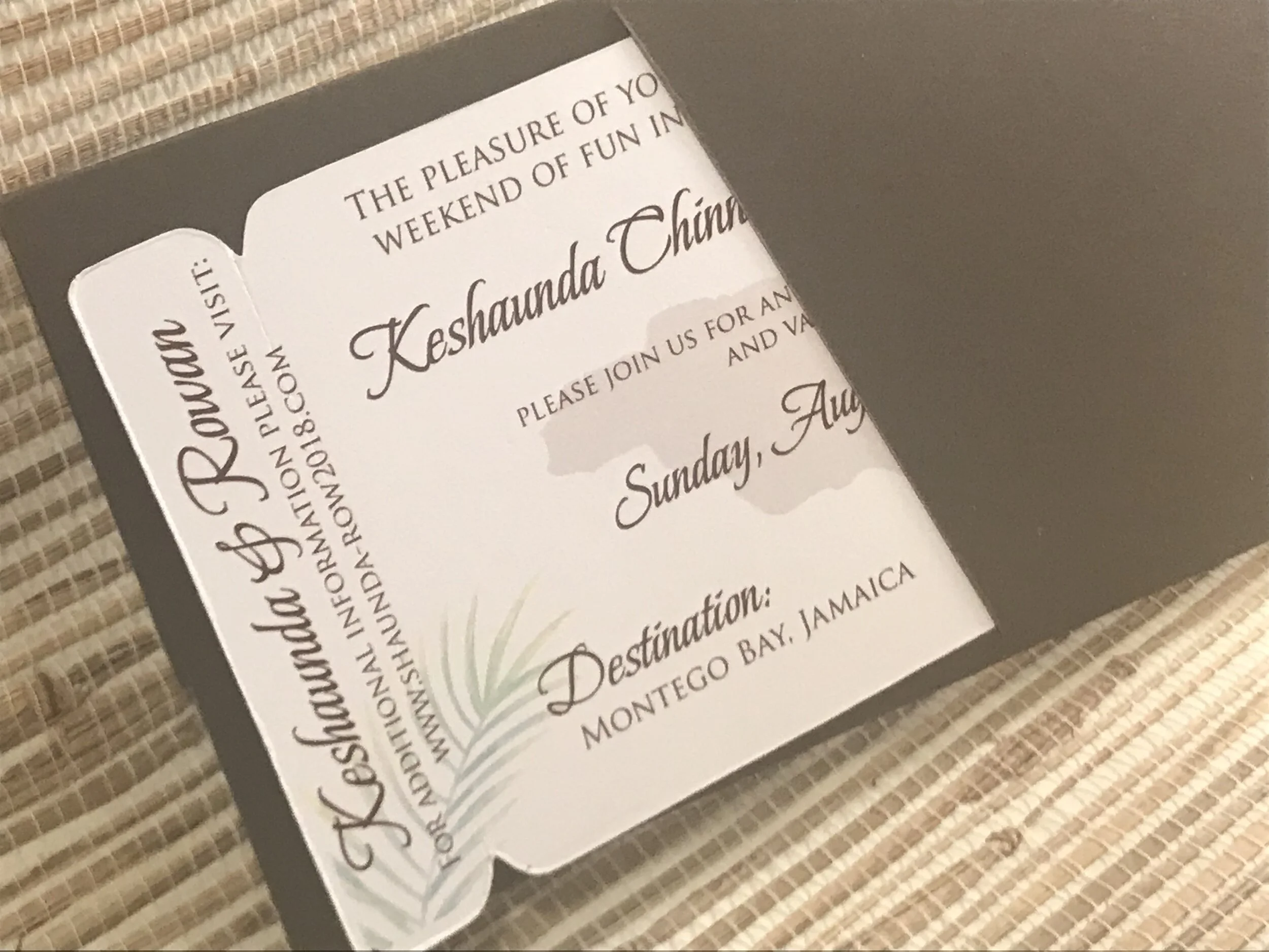 Jamaica Tropical Boarding Pass