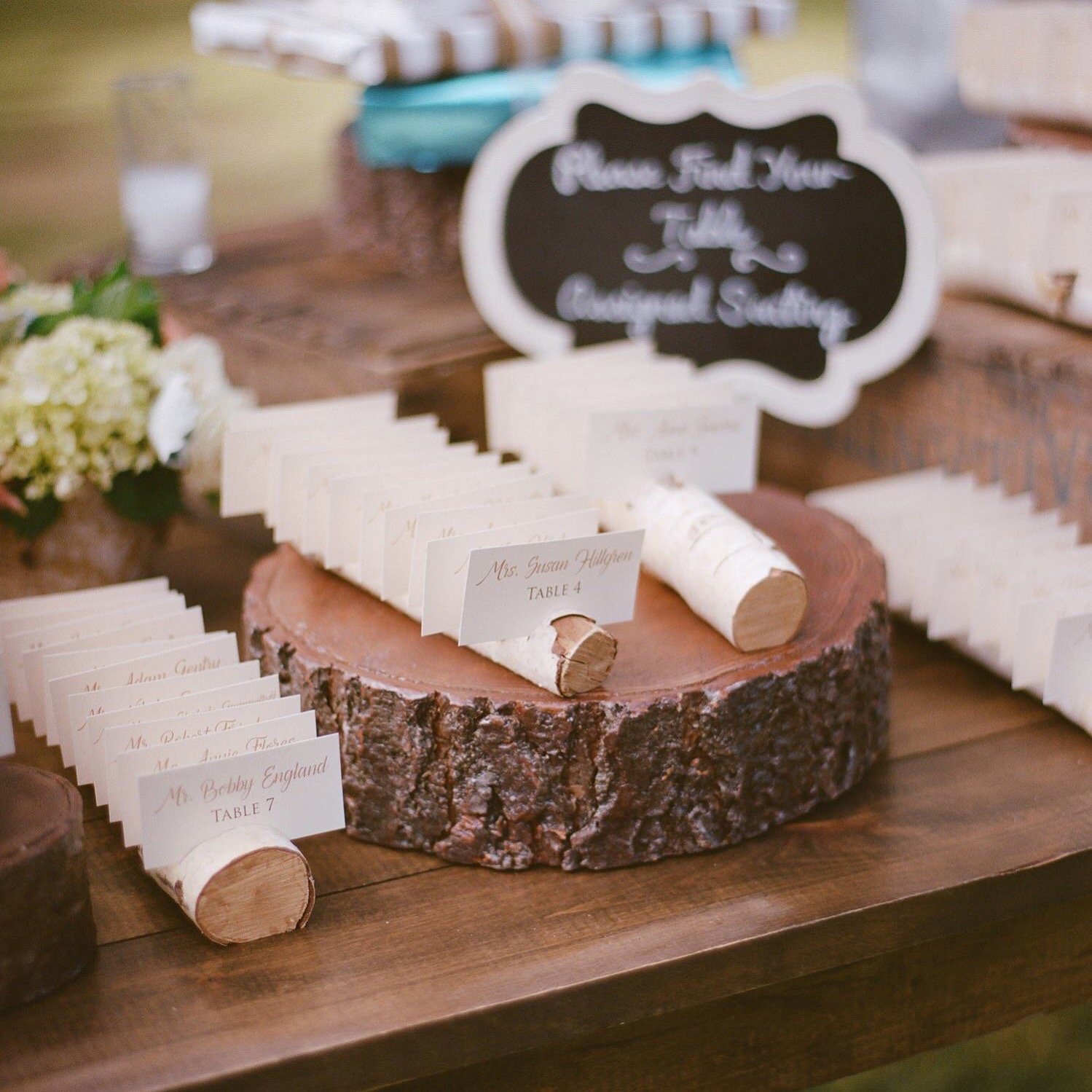 Classic Flat Escort Cards