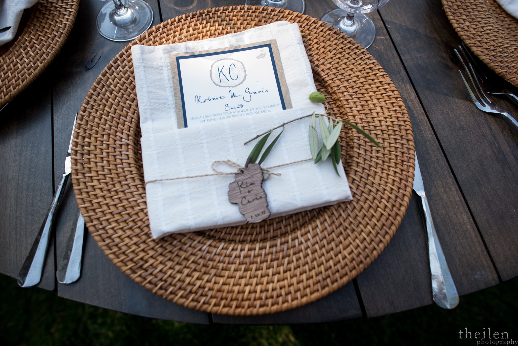 Tahoe Rustic Menus