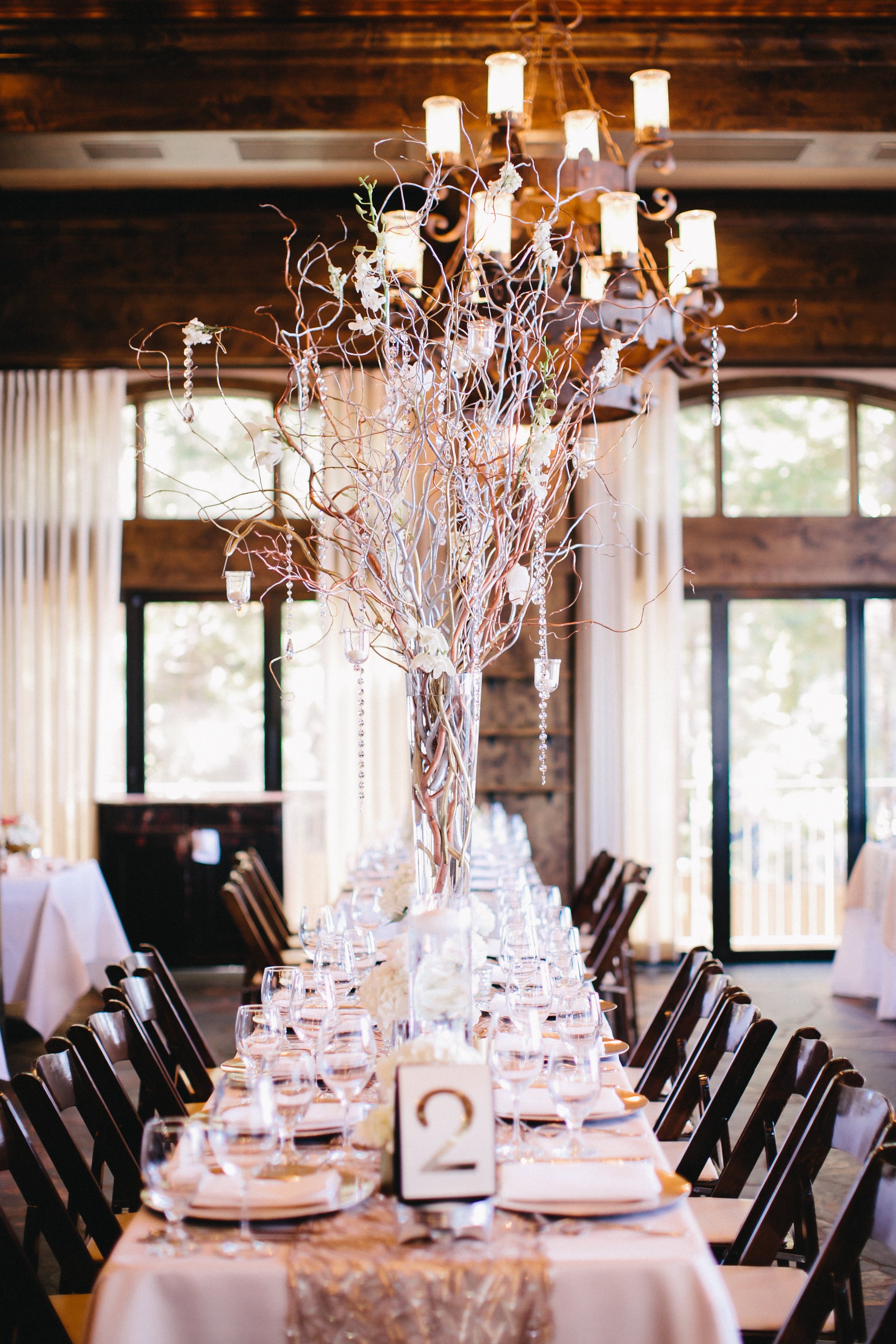 Cream + Gold Table Numbers