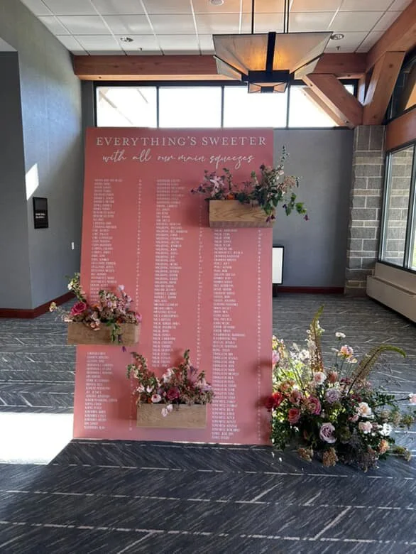 Flower Box Seating Display