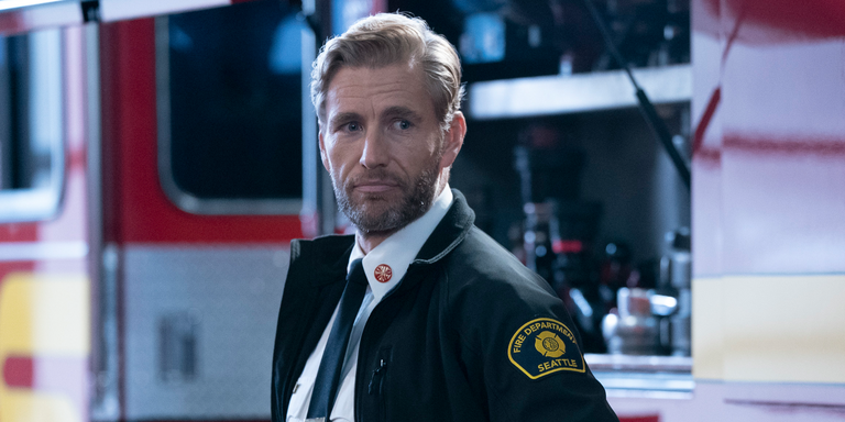 Brett Tucker as Captain Ripley on ’Station 19’ Getty Images