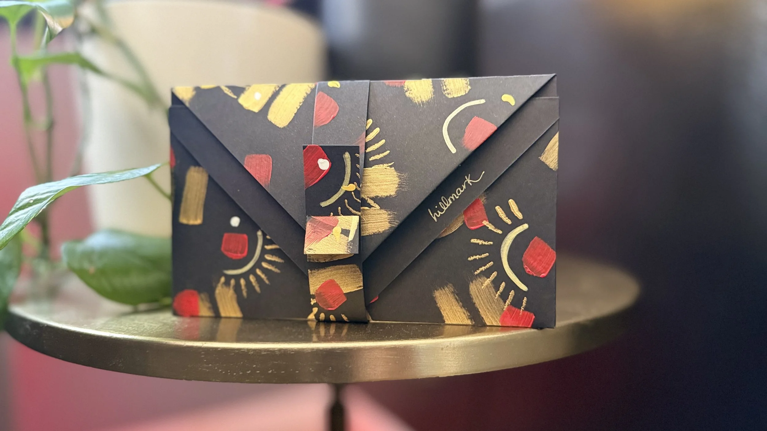 holiday flare on black