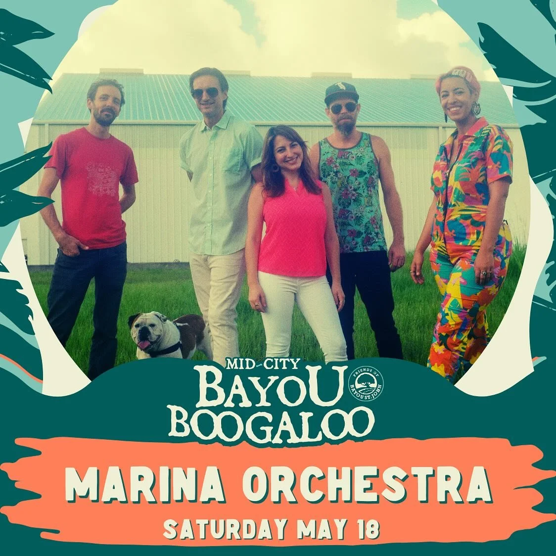 See you on the water! So pumped to perform at this years @thebayouboogaloo on Sat May 18. Come float with us #beachrock #marinaorchestra #neworleans #bayouboogaloo2024