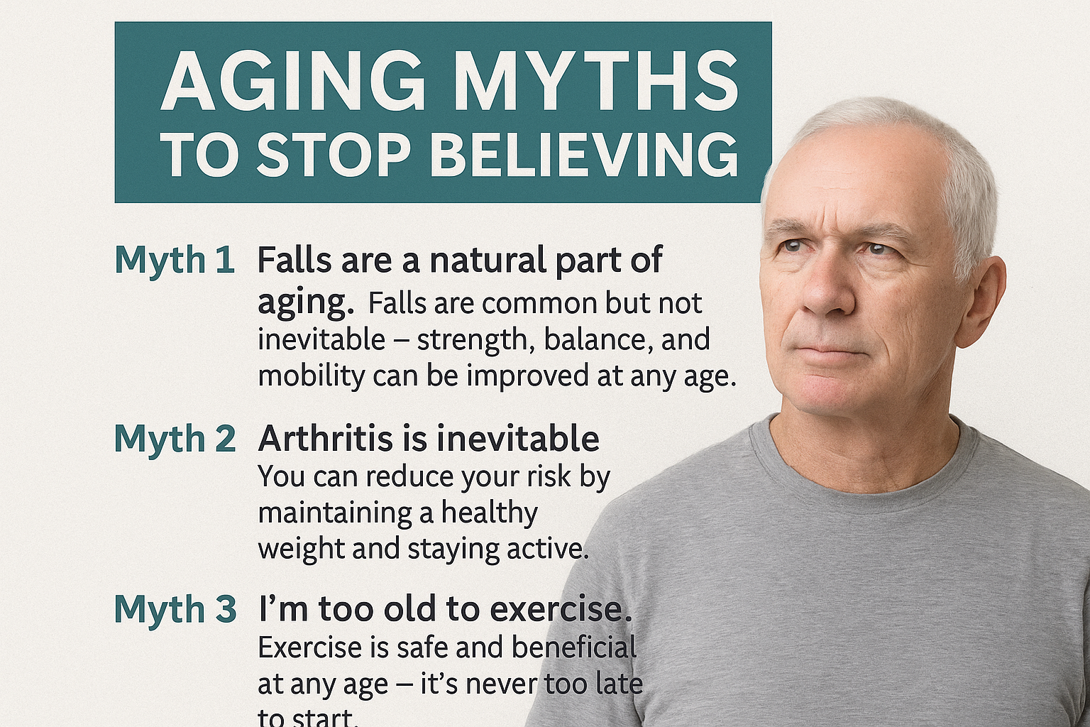 Myth-Busting Aging: What the Science (and Experience) Really Says