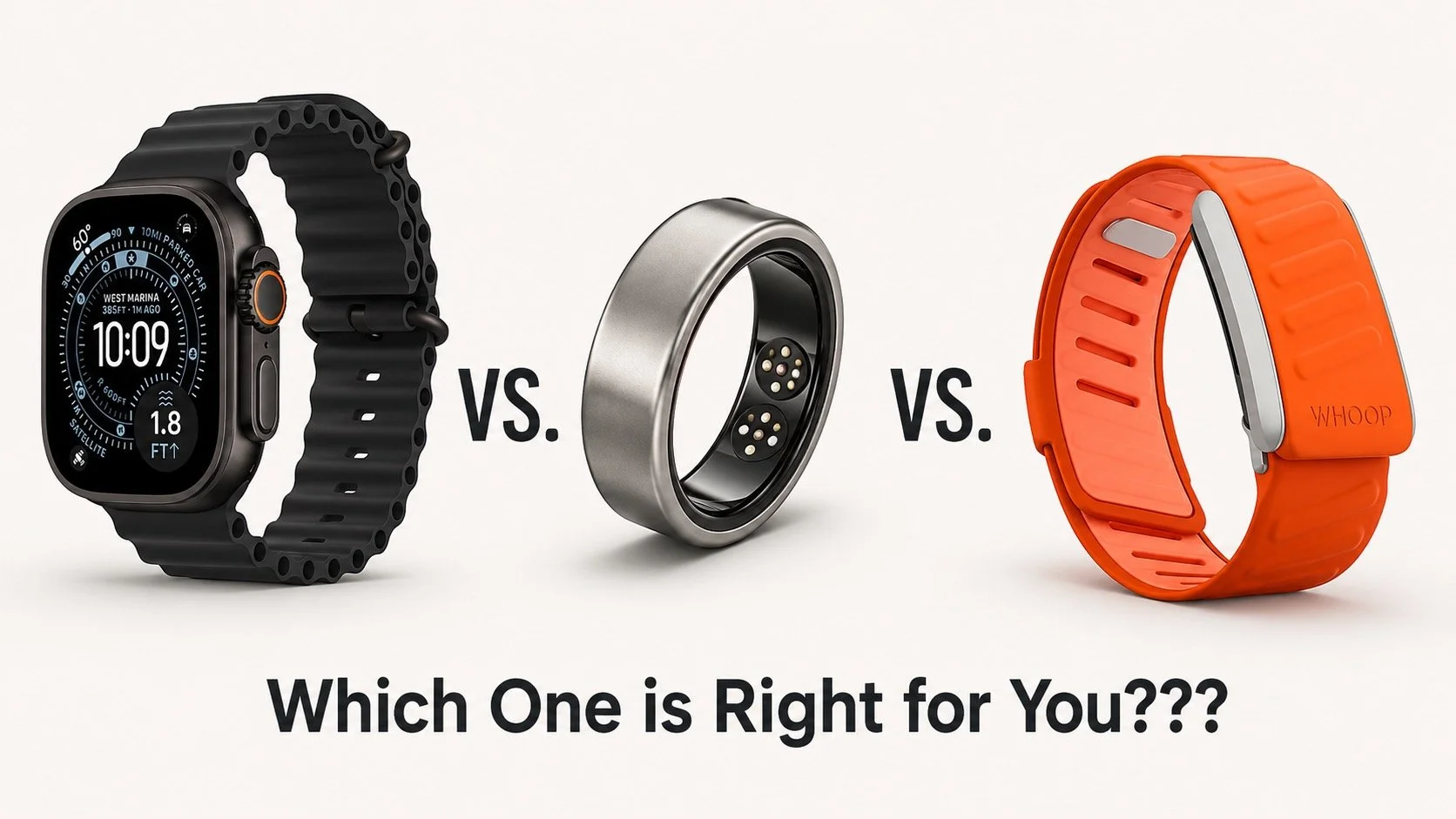 Apple Watch vs Oura vs Whoop: Which Wearable Actually Fits Your Longevity Plan?