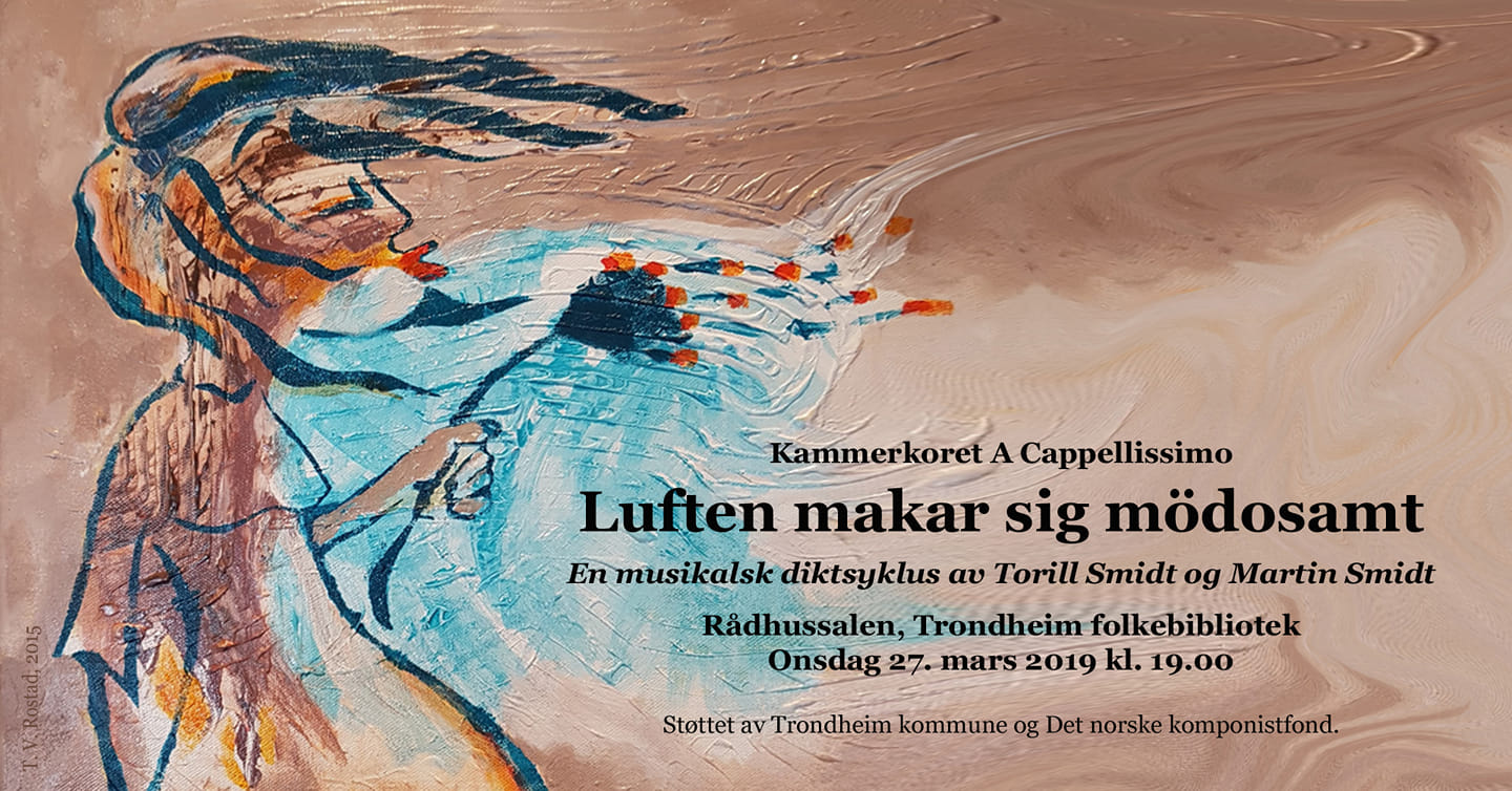 Luften makar sig mödosamt - Trondheim 27.03.2019