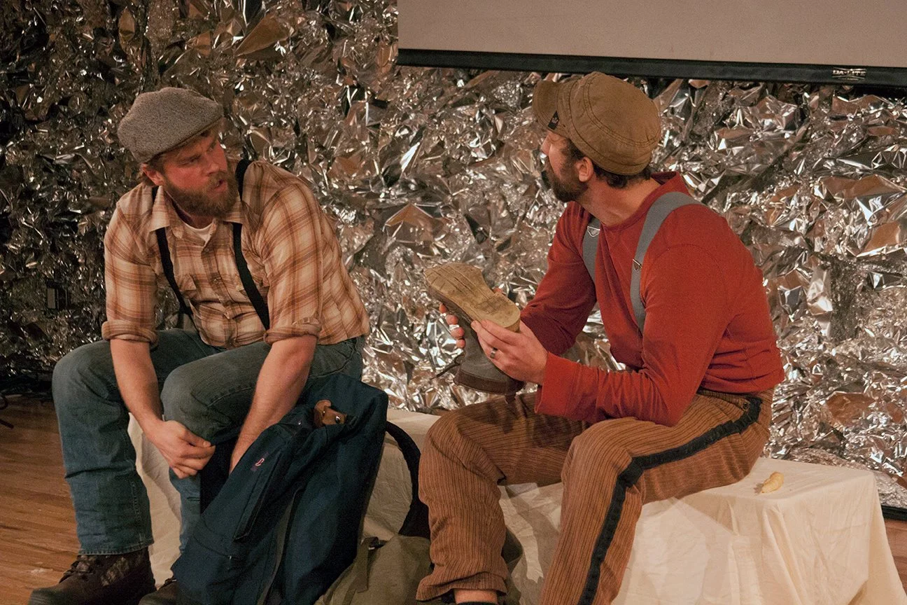 Pills Two blokes try their best to find a pill jar that's gone missing. Production MT+NYC Collaborative at JACK Brooklyn, New York - 2016
