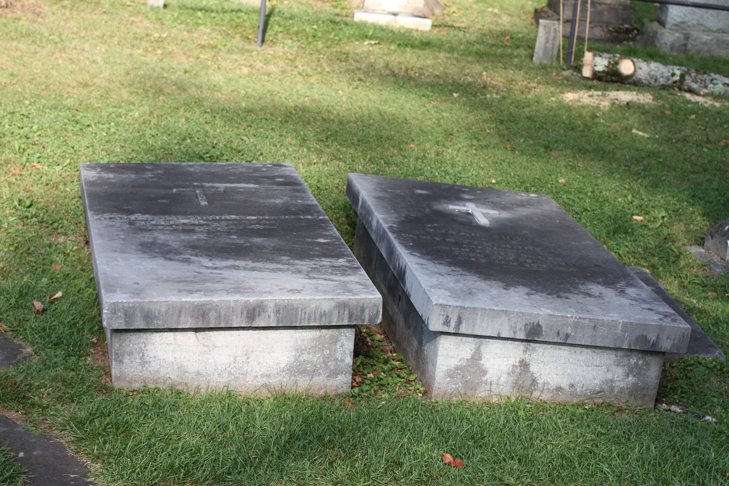 James Fenimore Cooper's grave.