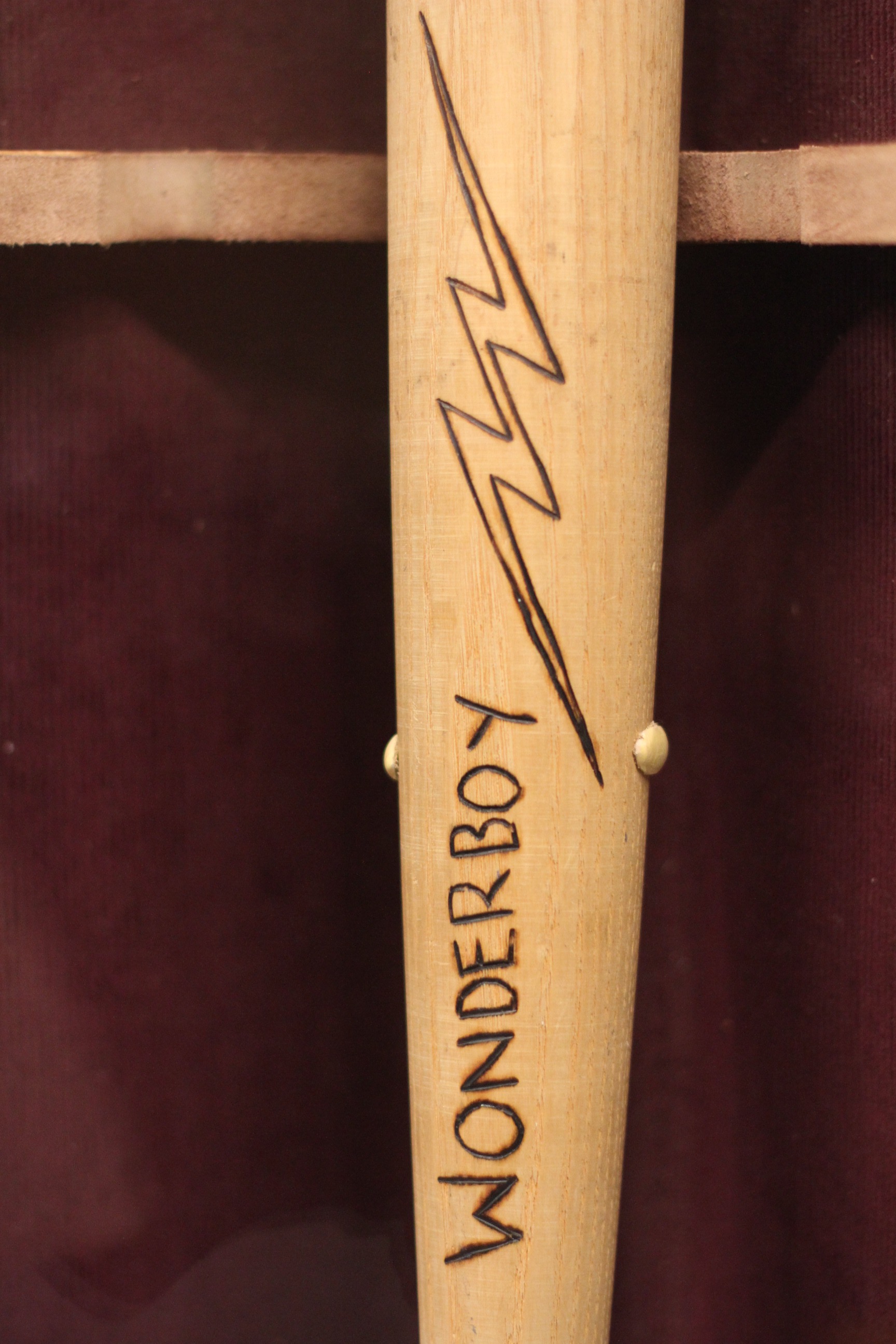 Wonderboy bat from The Natural .