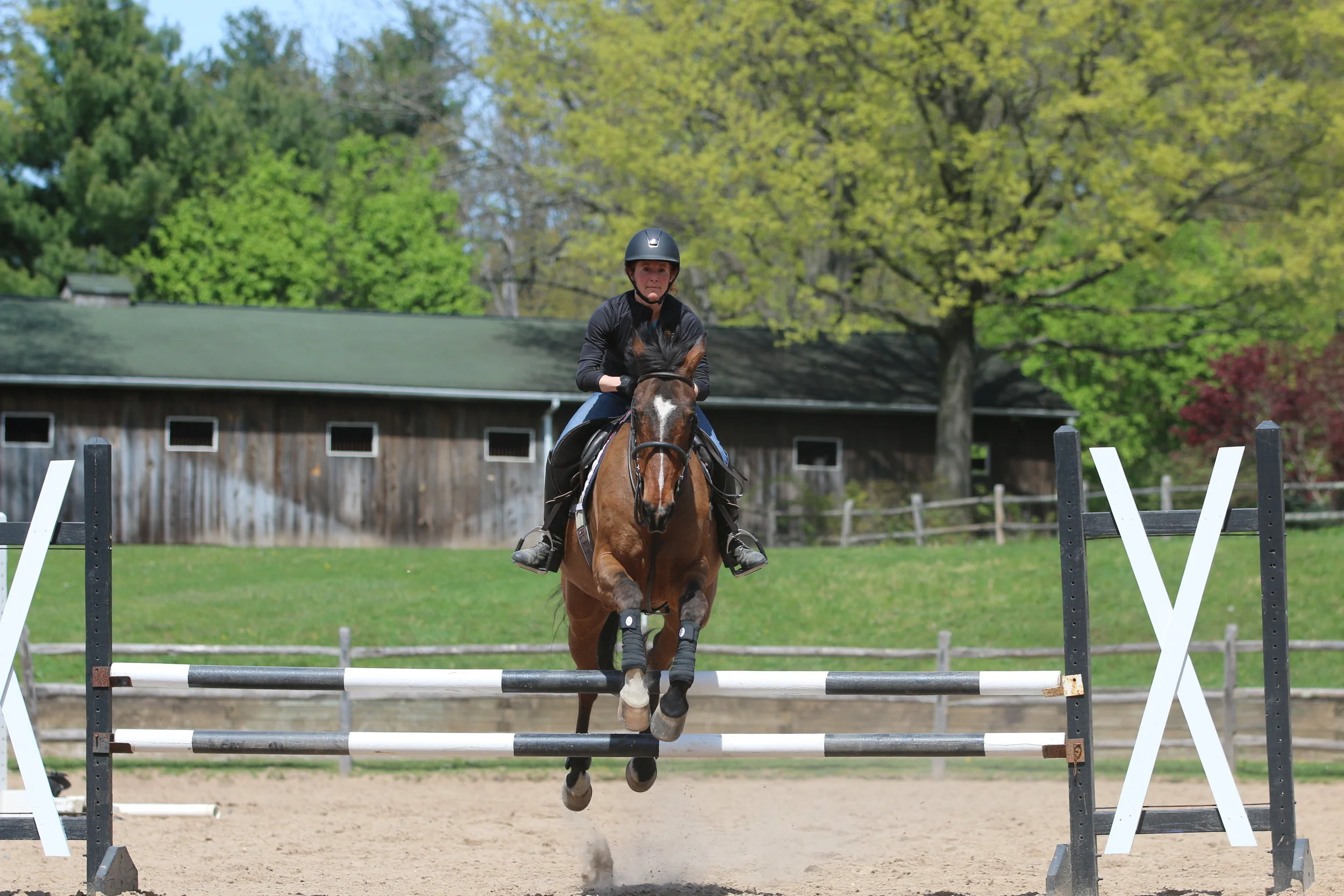 Steph Jumping Lucky.JPG