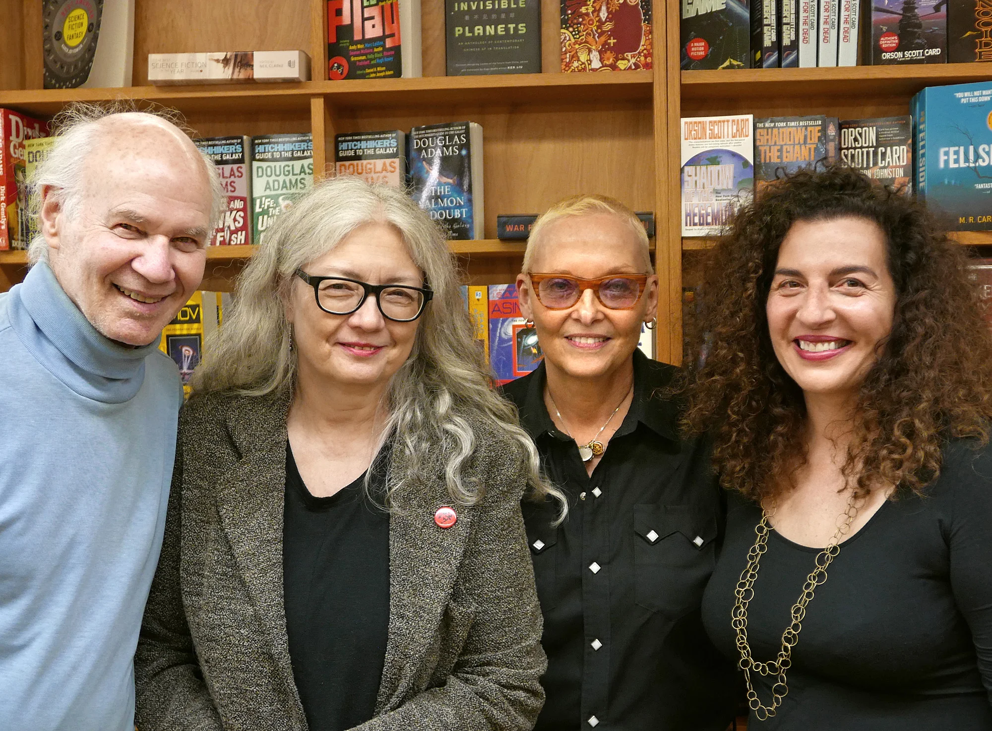 Richard Silberg, Joyce Jenkins, Jan Beatty & Kendra Tanacea