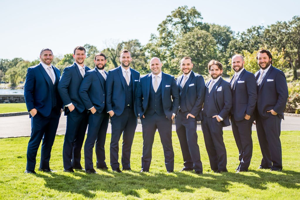 Groom portraits at  Glen Island Harbour Club in New Rochelle