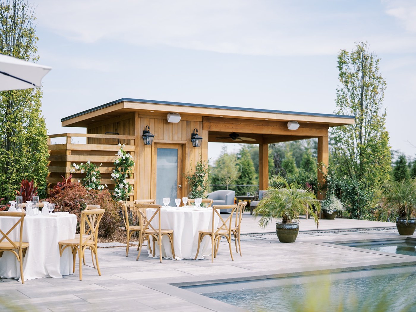 Summer wedding at a private residence in Blue Point