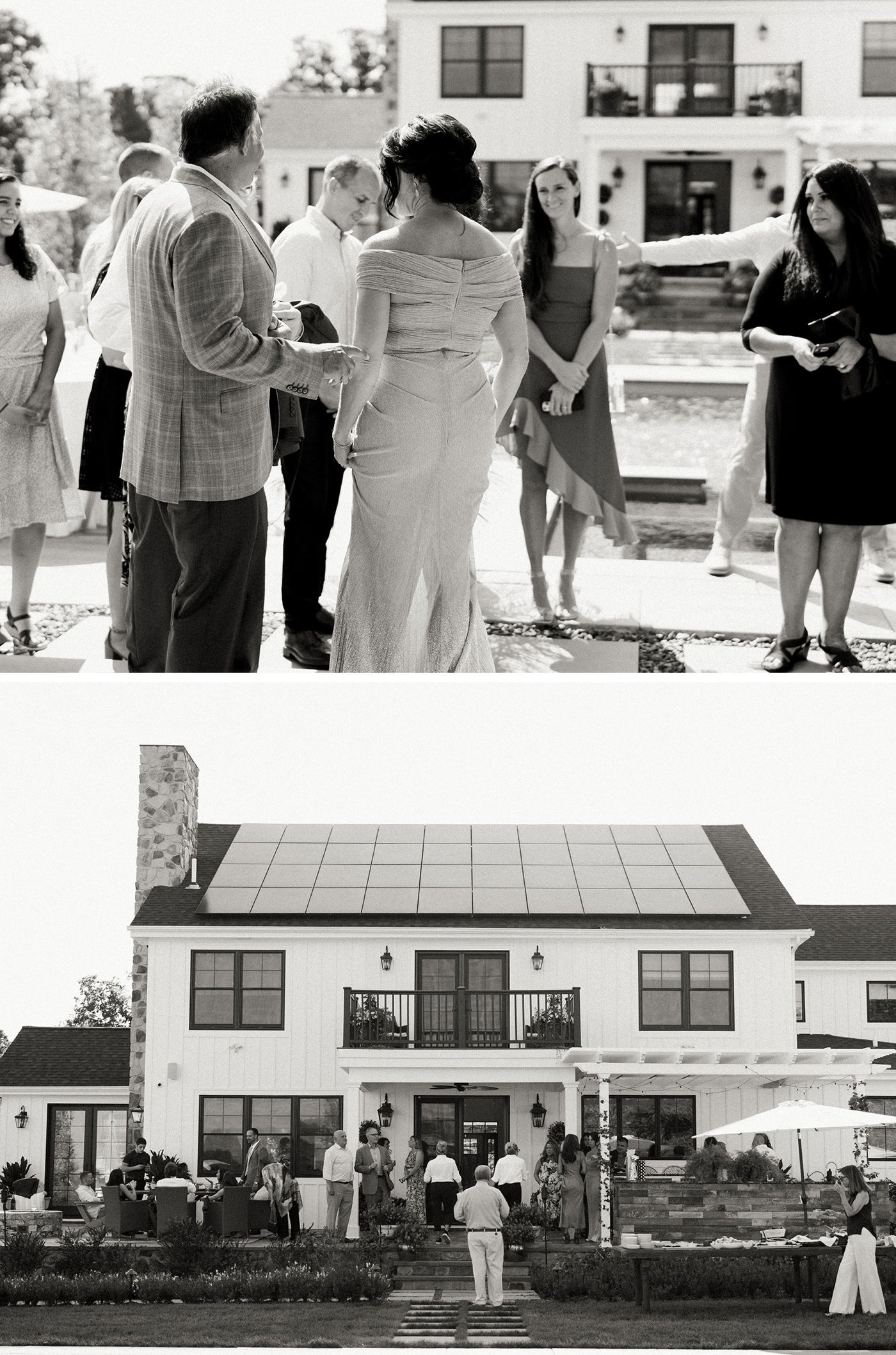 Summer wedding at a private residence in Blue Point